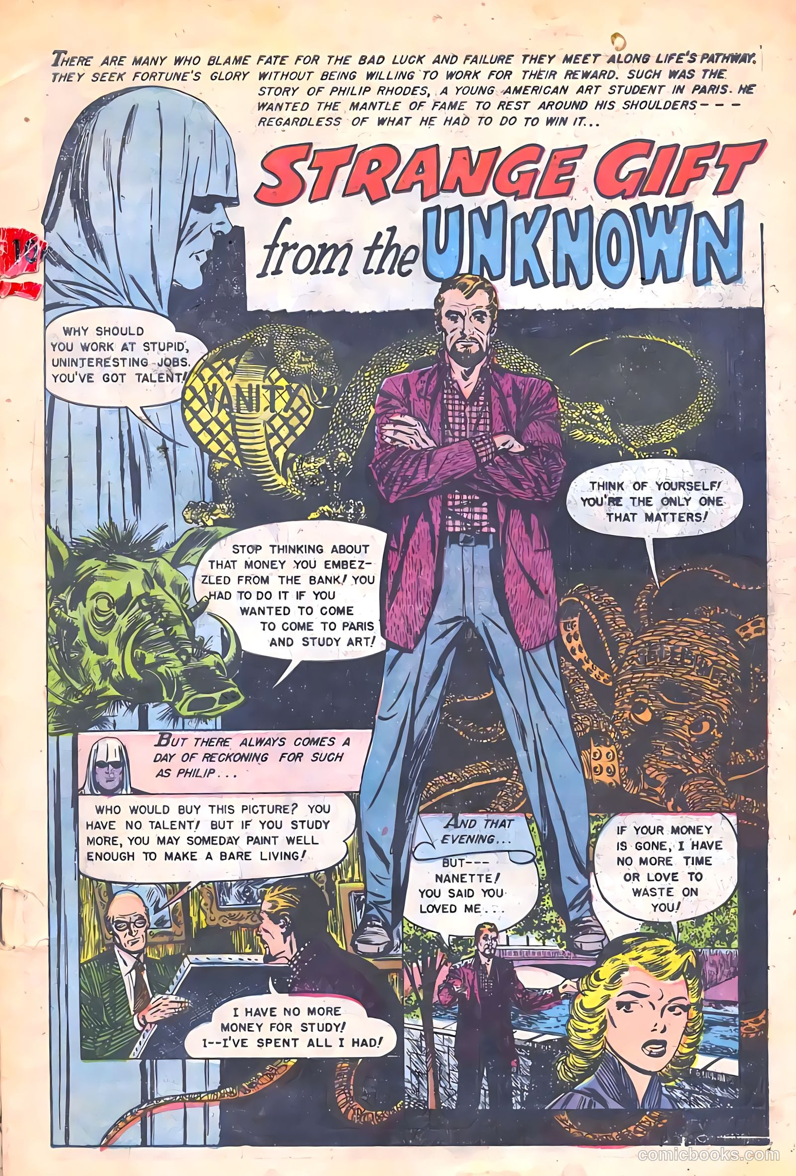 The Hand of Fate #21 (1953) — page 3 of 36