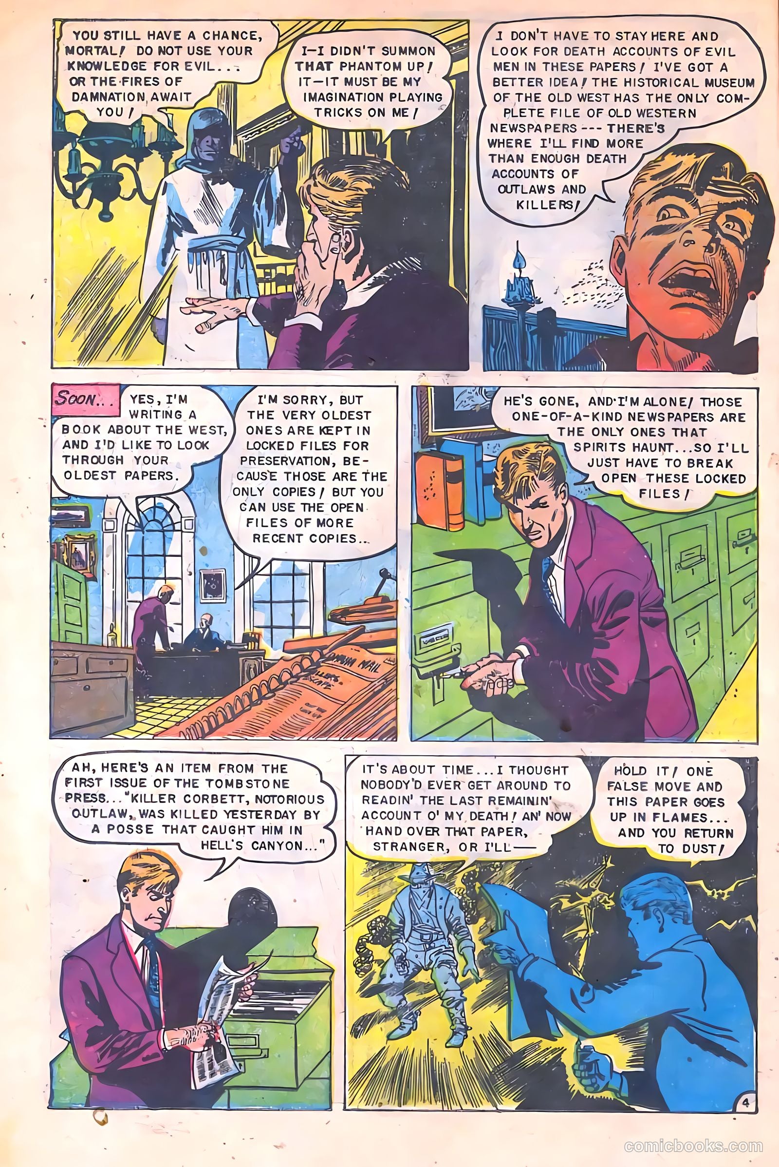 The Hand of Fate #21 (1953) — page 22 of 36