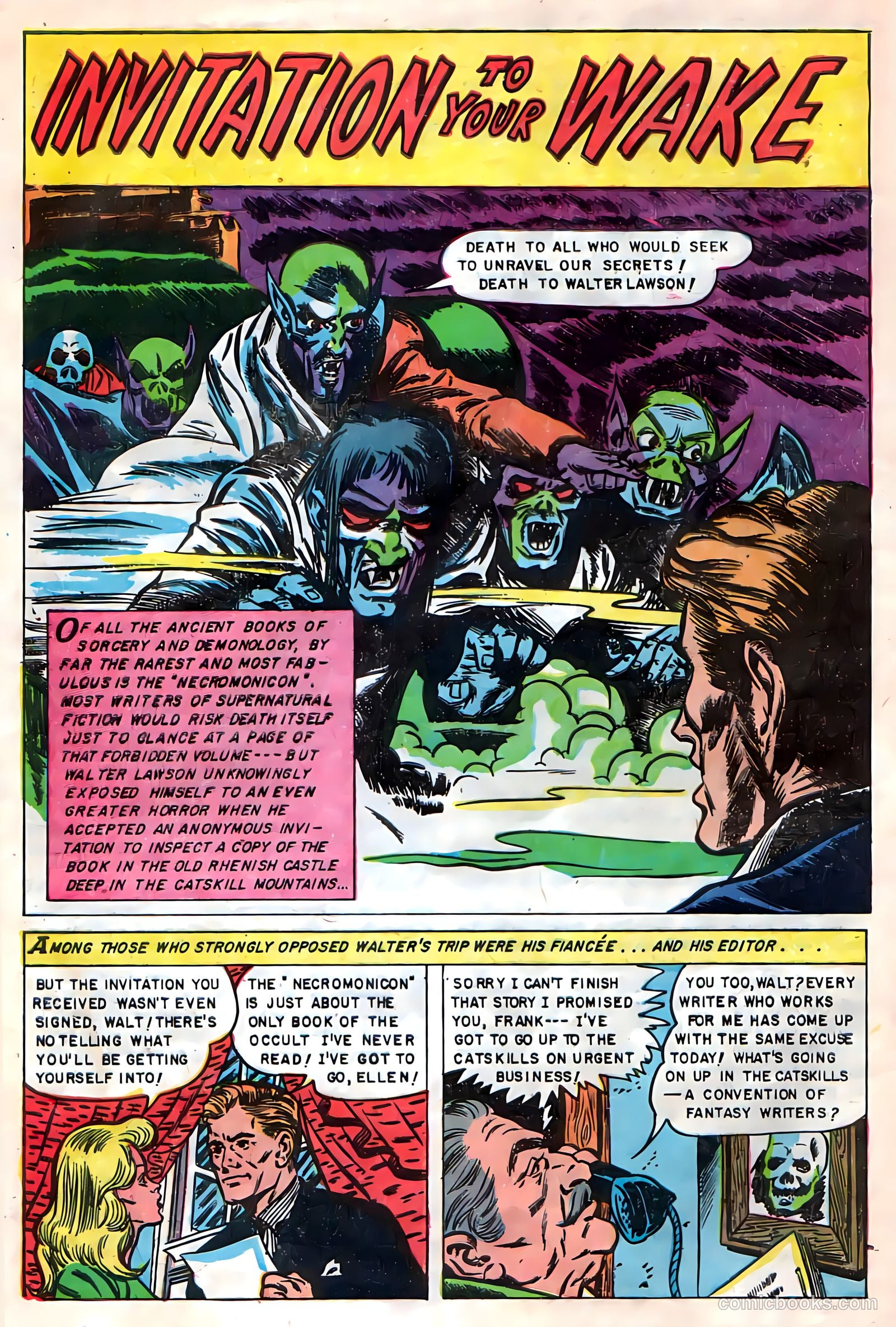 The Hand of Fate #21 (1953) — page 28 of 36