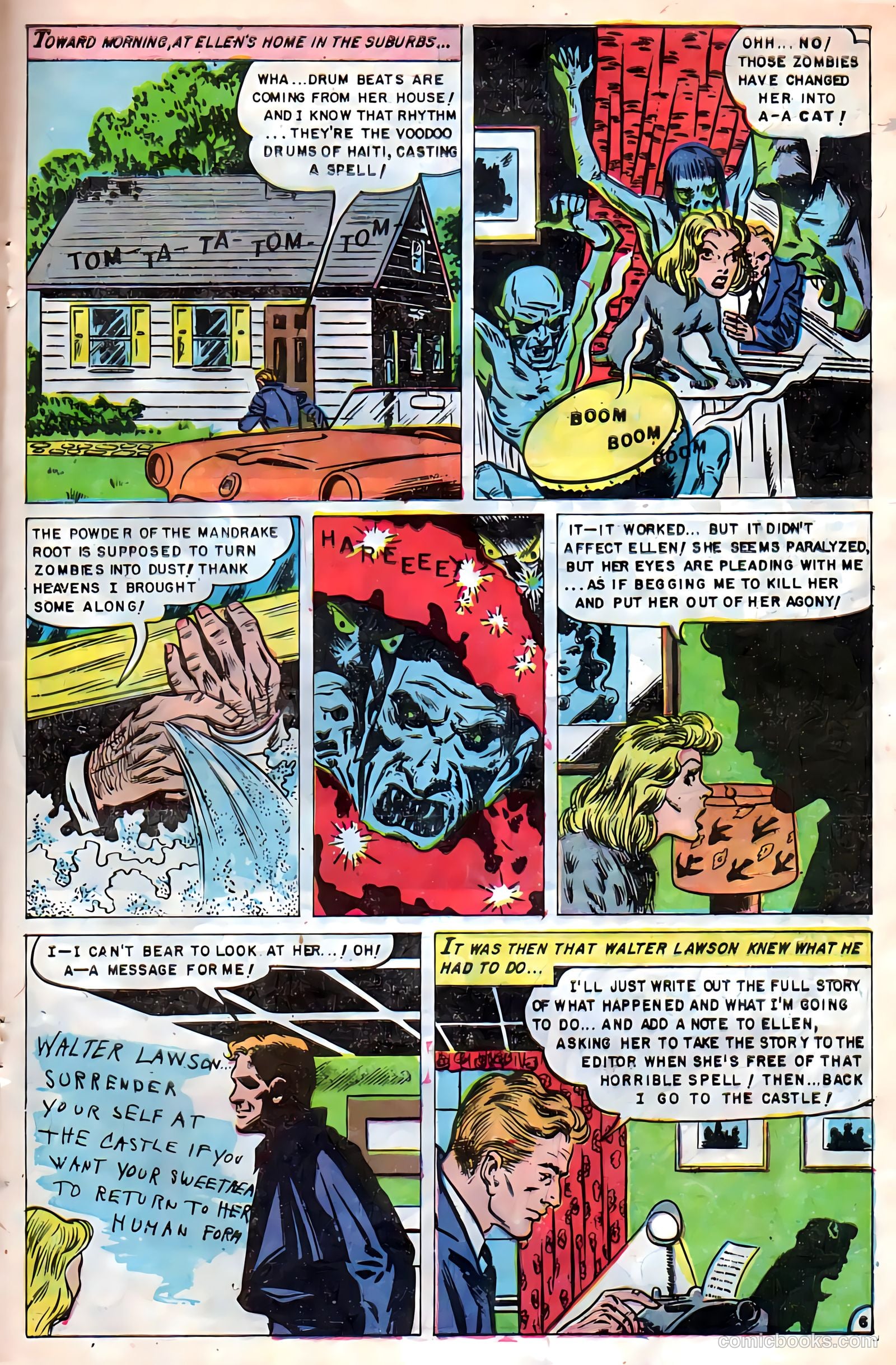 The Hand of Fate #21 (1953) — page 33 of 36