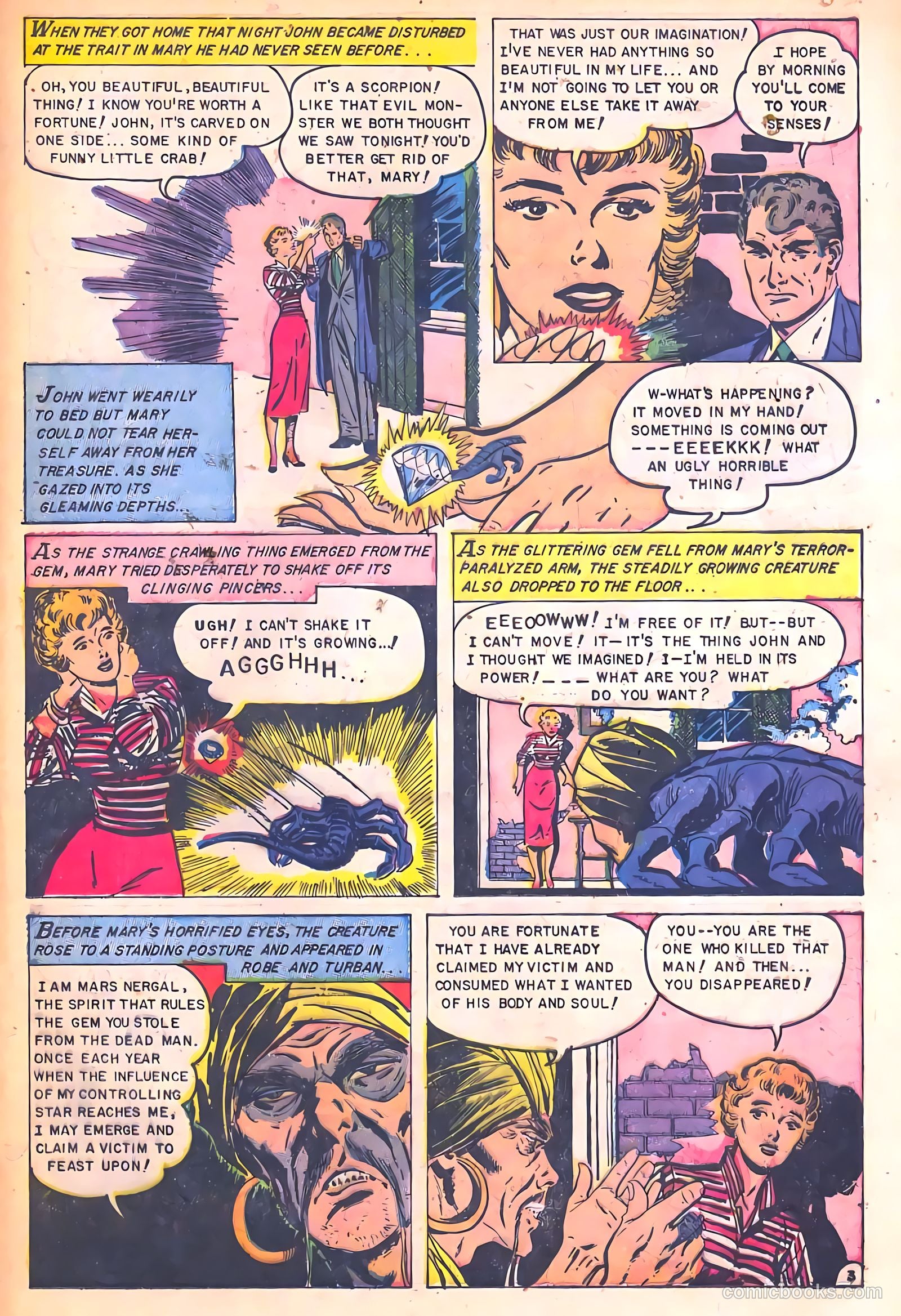 The Hand of Fate #22 (1954) — page 21 of 36