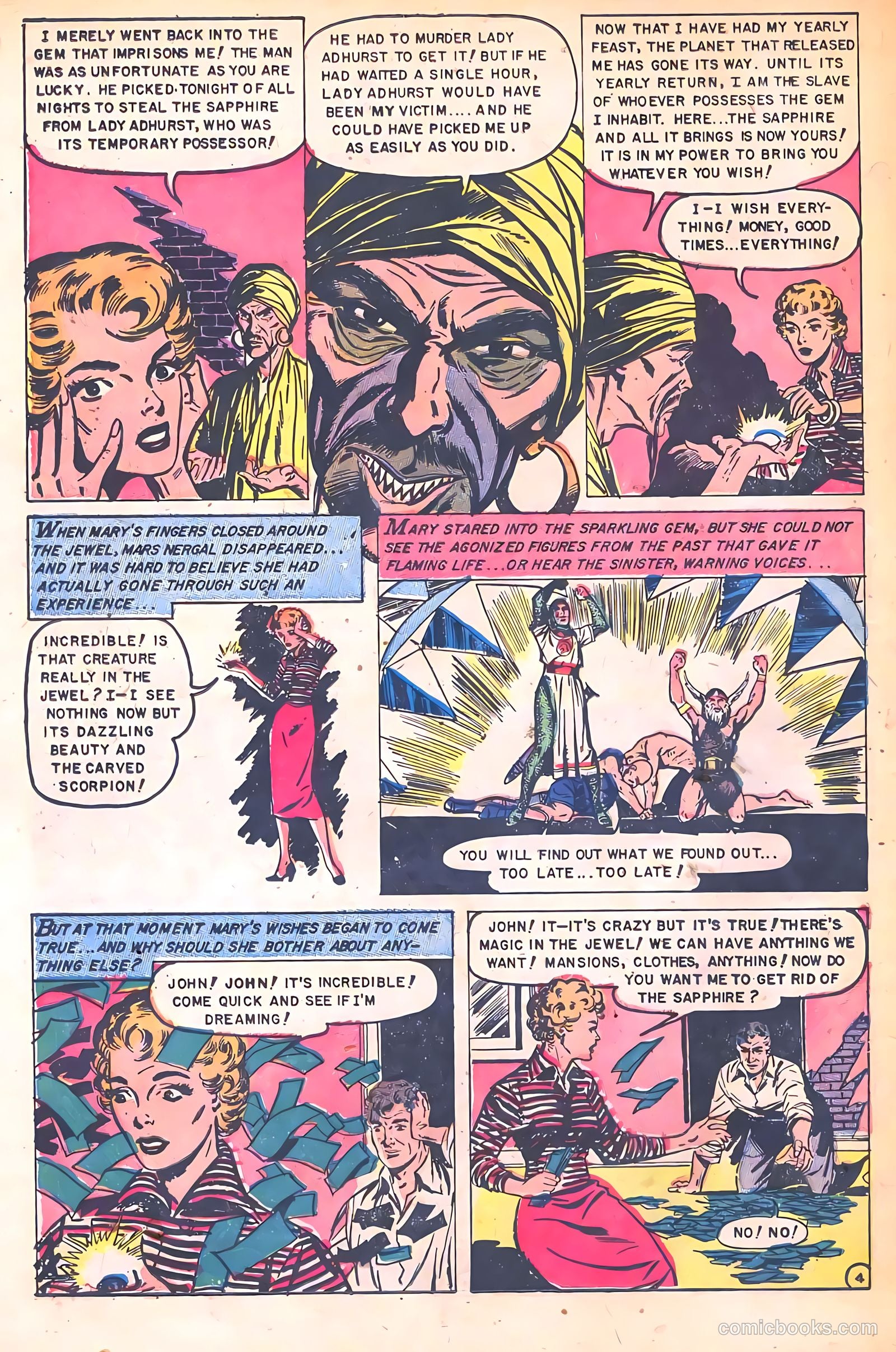 The Hand of Fate #22 (1954) — page 22 of 36