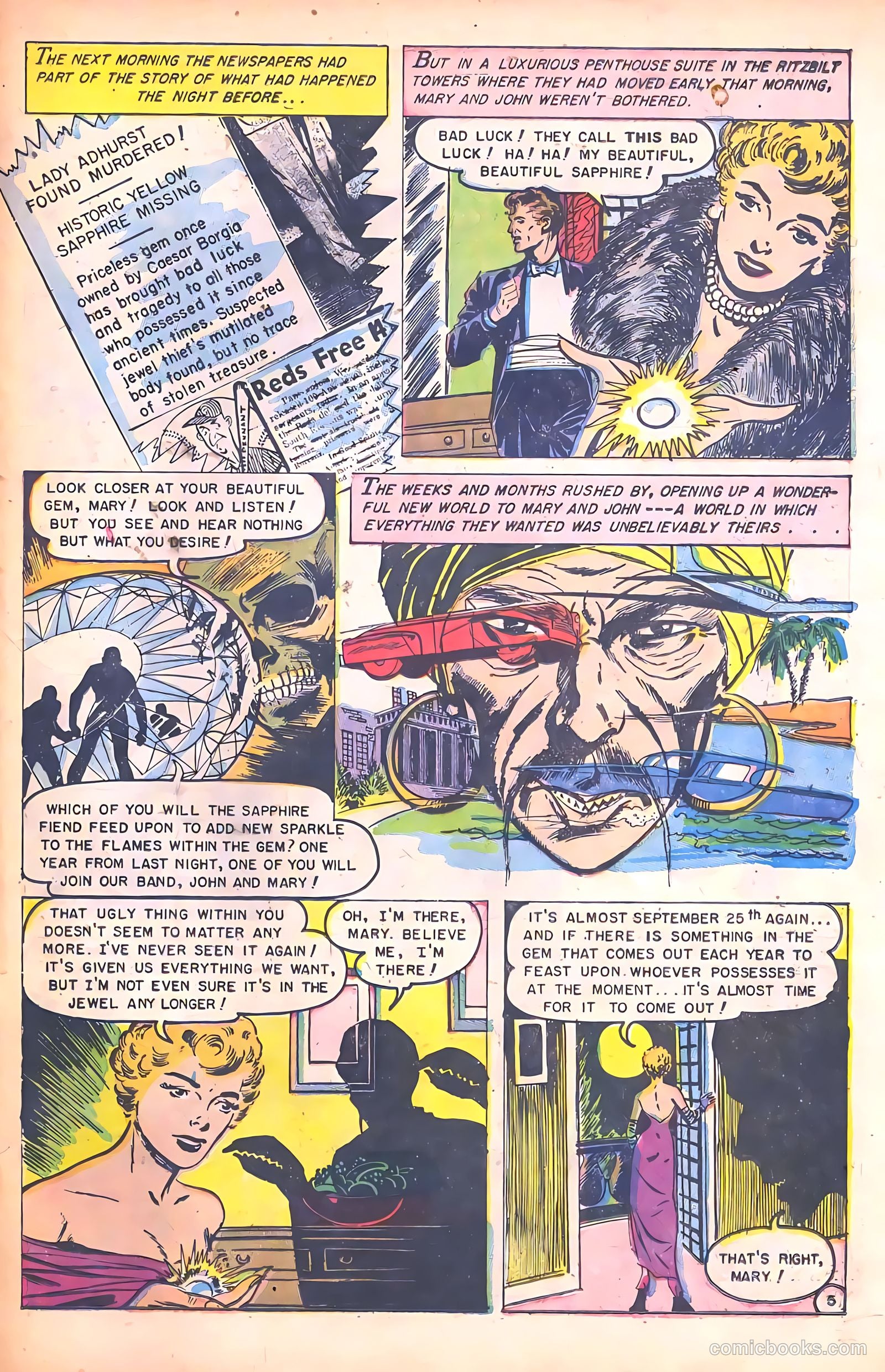The Hand of Fate #22 (1954) — page 23 of 36