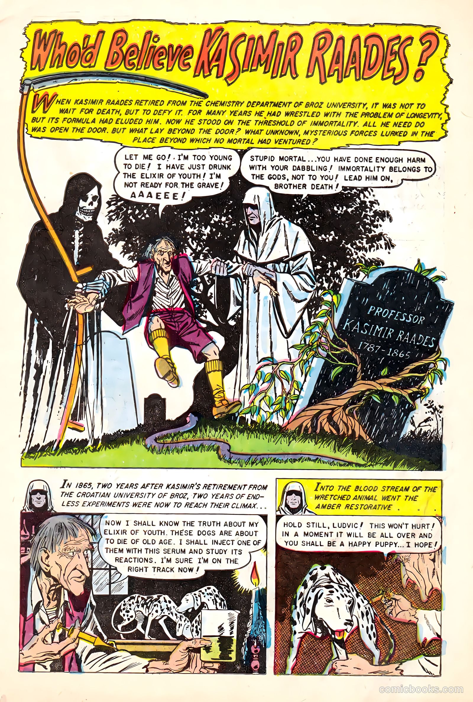 The Hand of Fate #25a (1954) — page 3 of 36