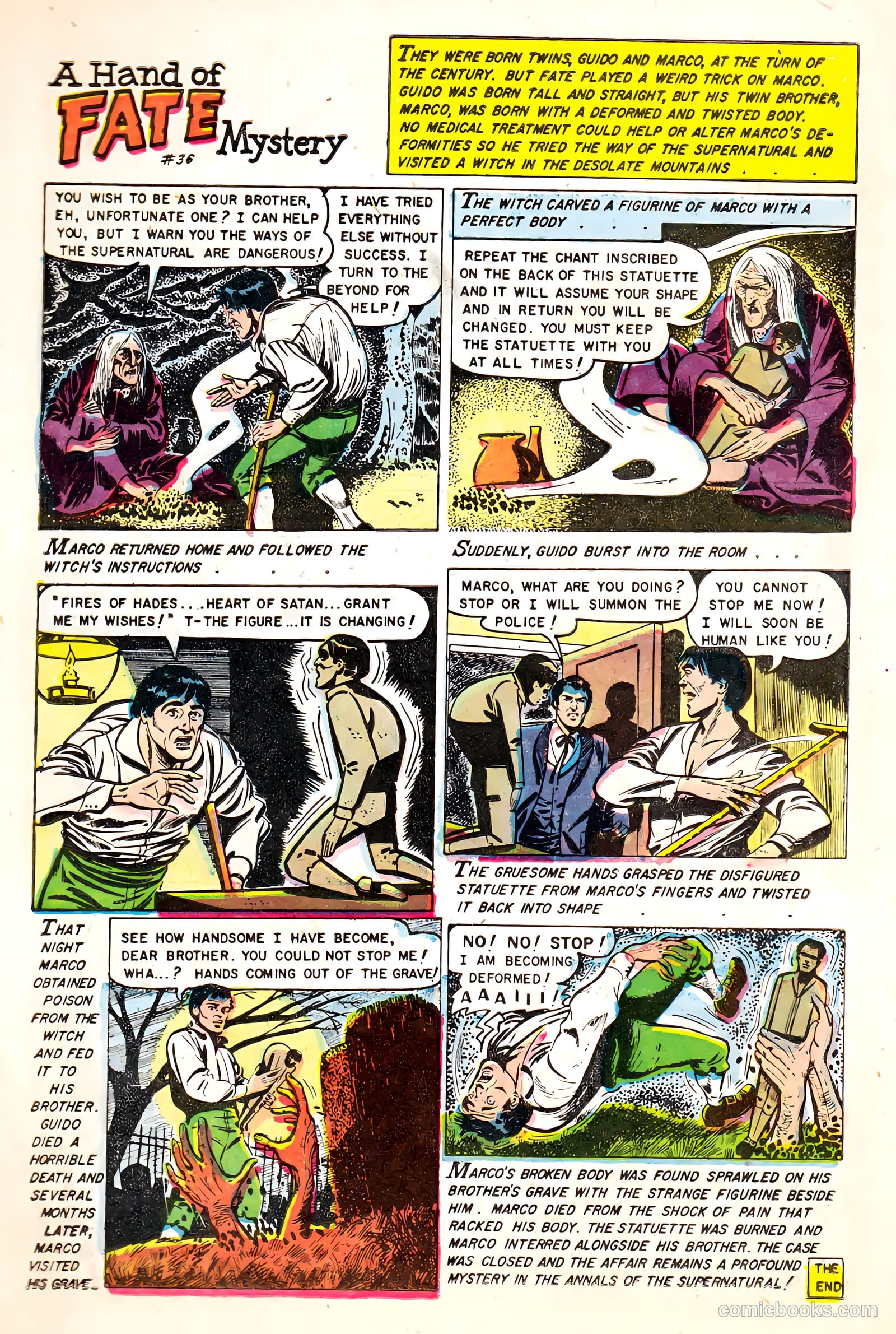 The Hand of Fate #25a (1954) — page 18 of 36