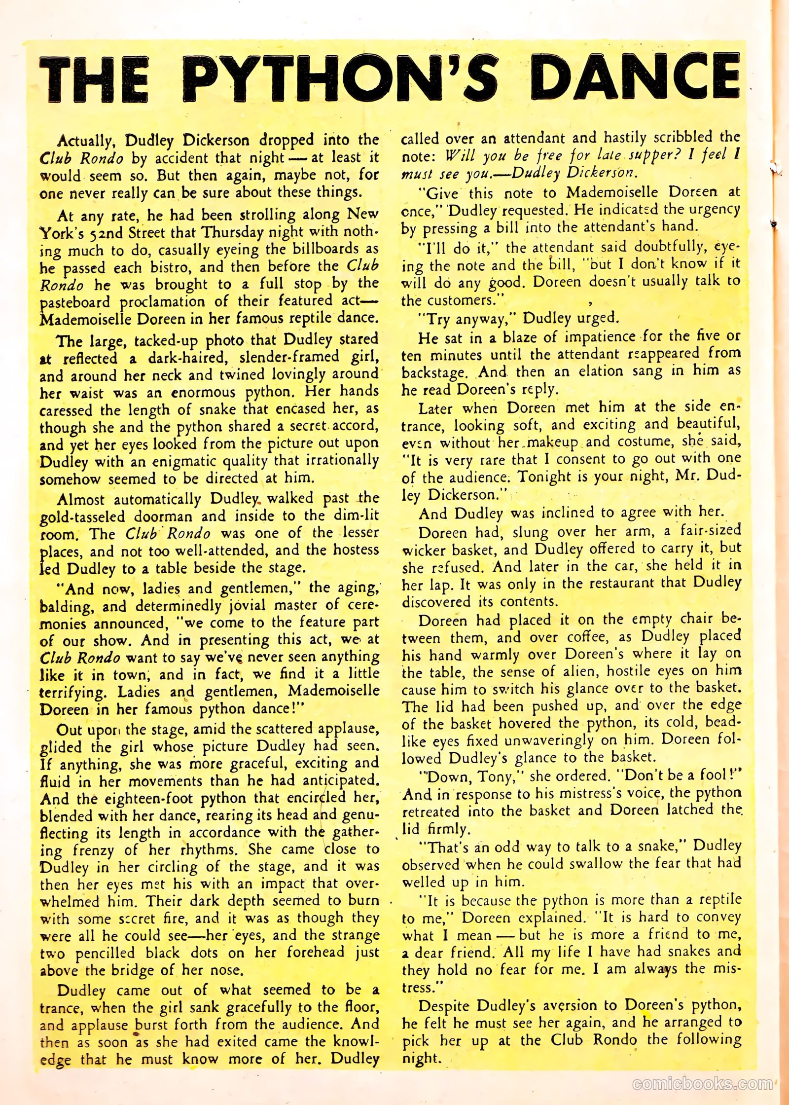 The Hand of Fate #25a (1954) — page 26 of 36