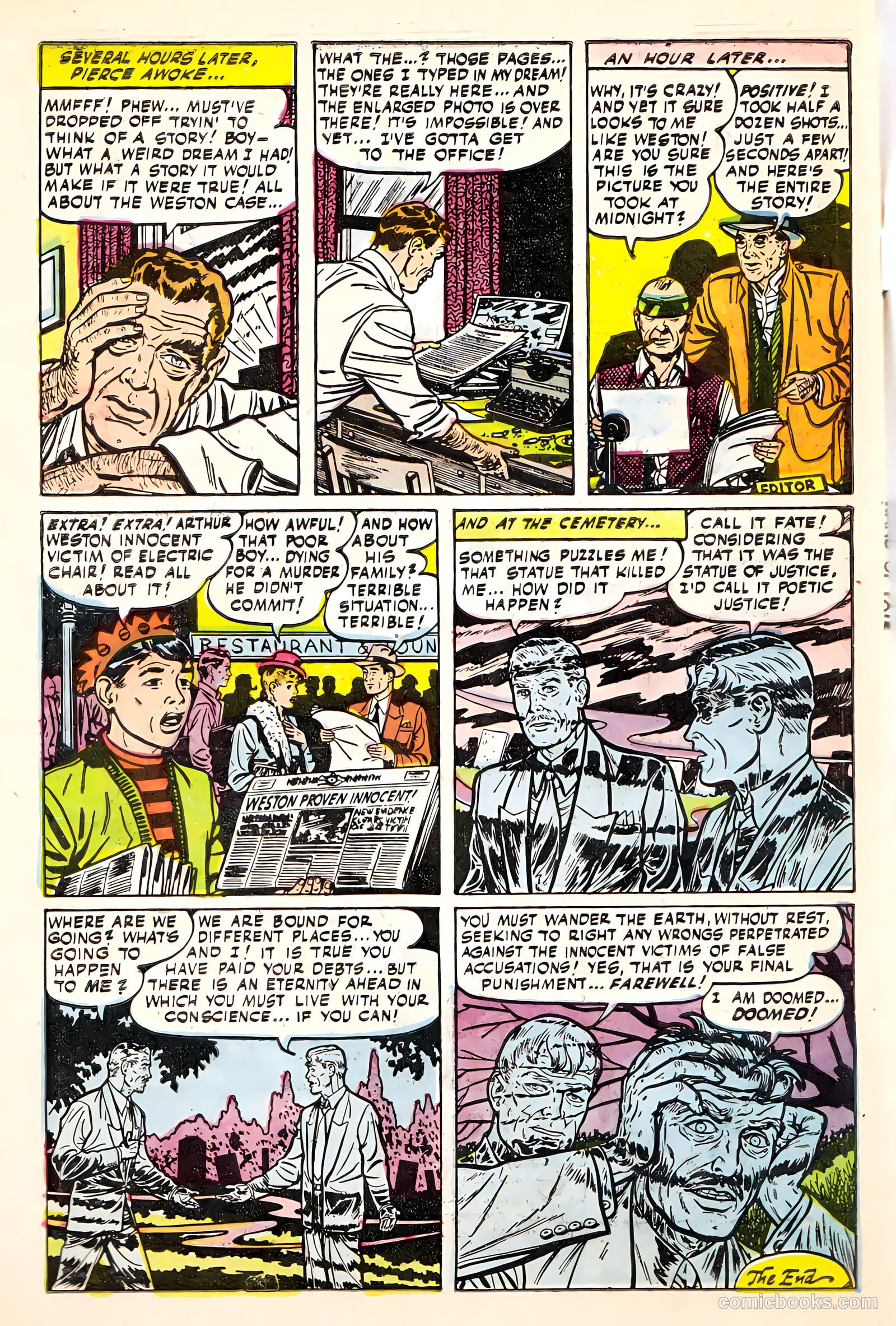 The Hand of Fate #25a (1954) — page 34 of 36