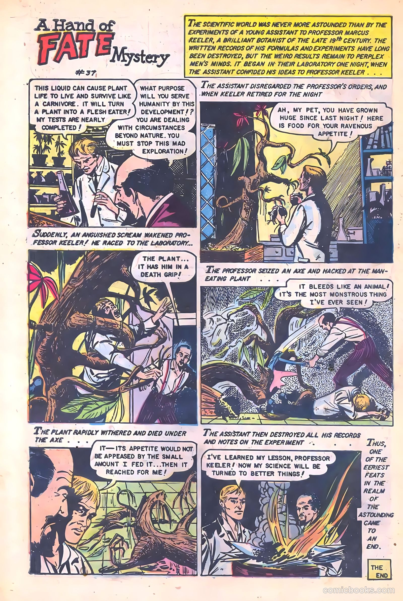 The Hand of Fate #25b (1954) — page 10 of 36