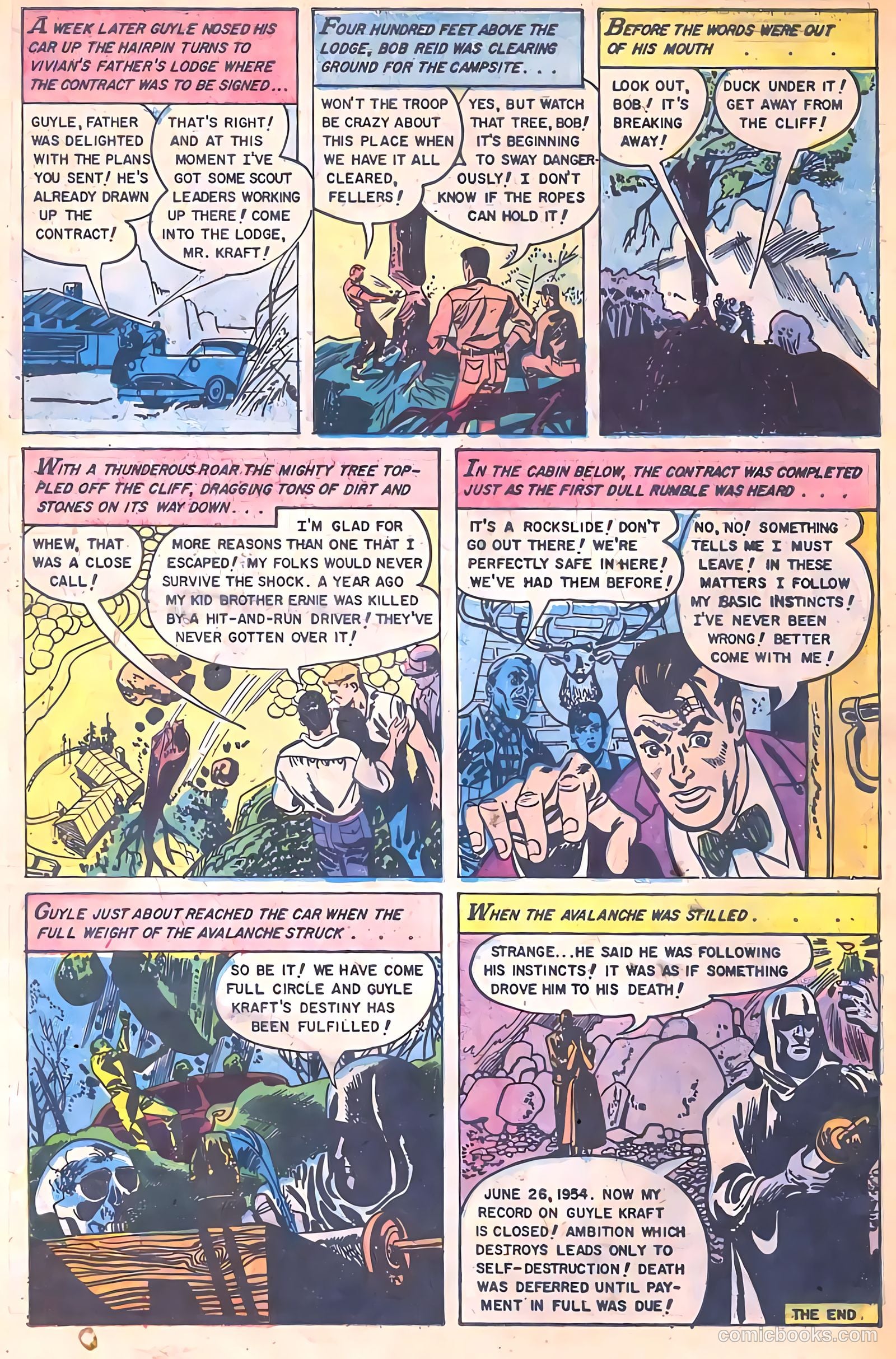 The Hand of Fate #25b (1954) — page 34 of 36