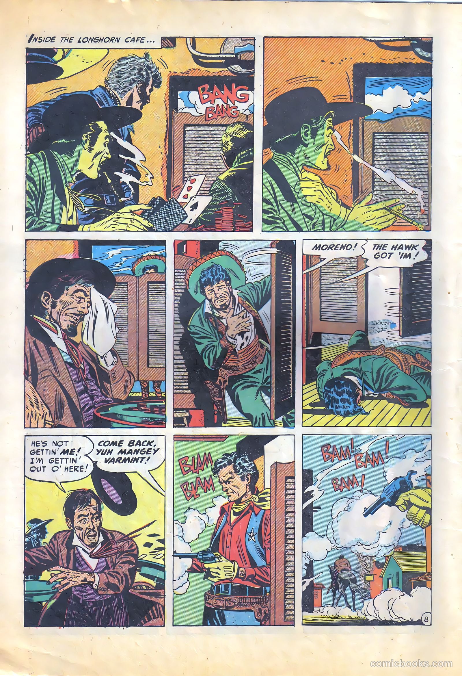 The Hawk #1 (1951) — page 10 of 36