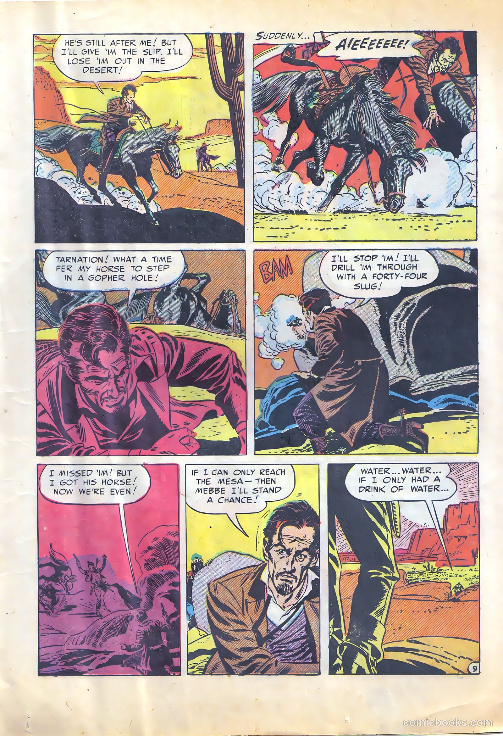 The Hawk #1 (1951) — page 11 of 36