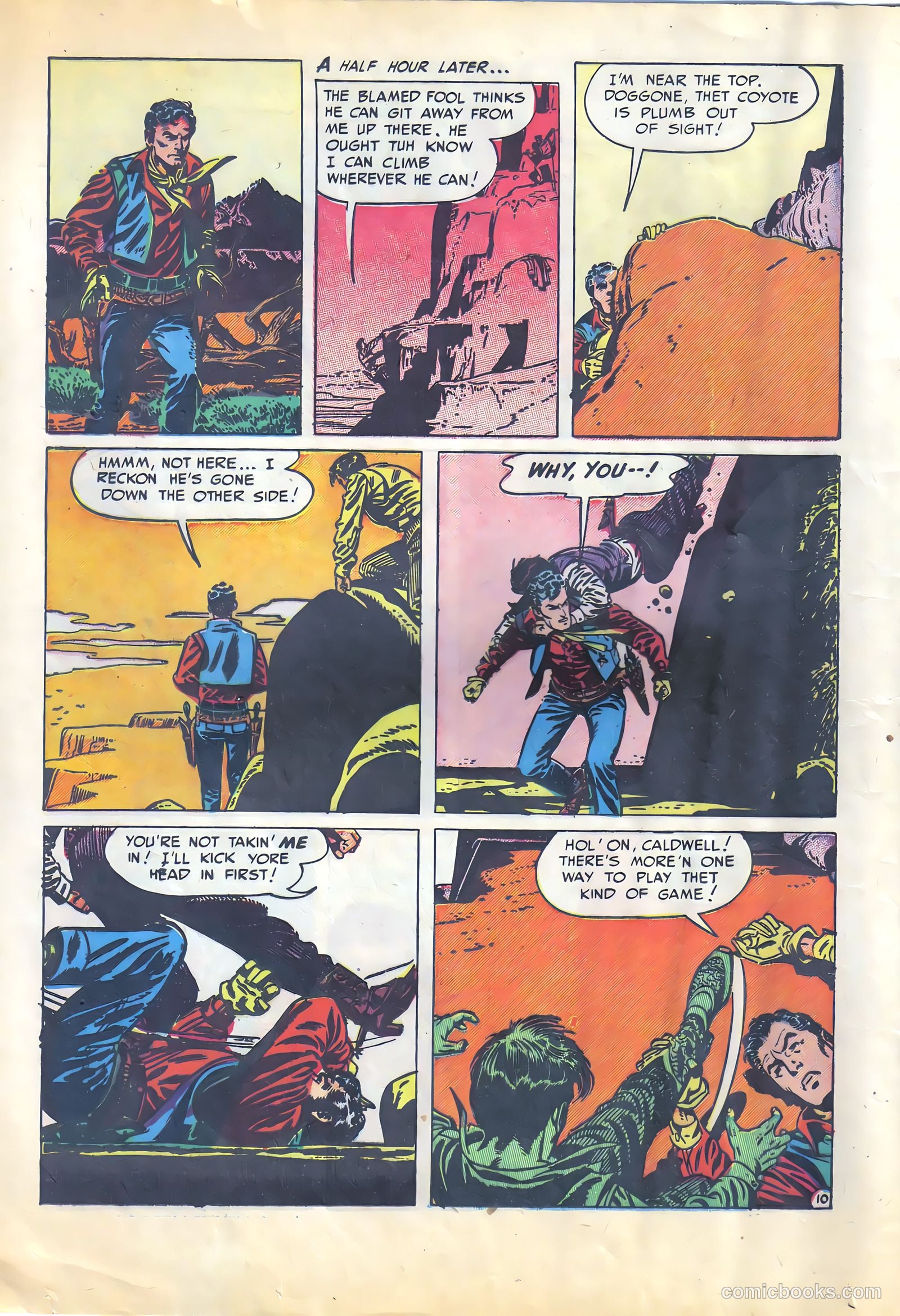 The Hawk #1 (1951) — page 12 of 36