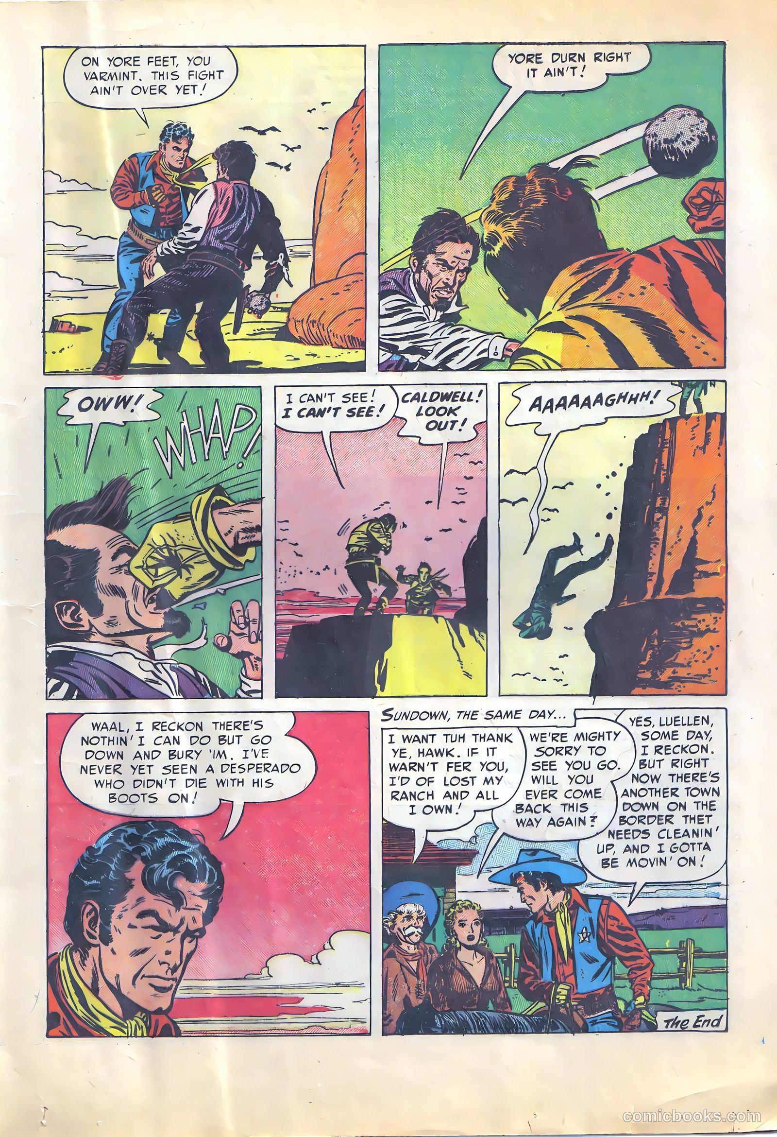 The Hawk #1 (1951) — page 13 of 36