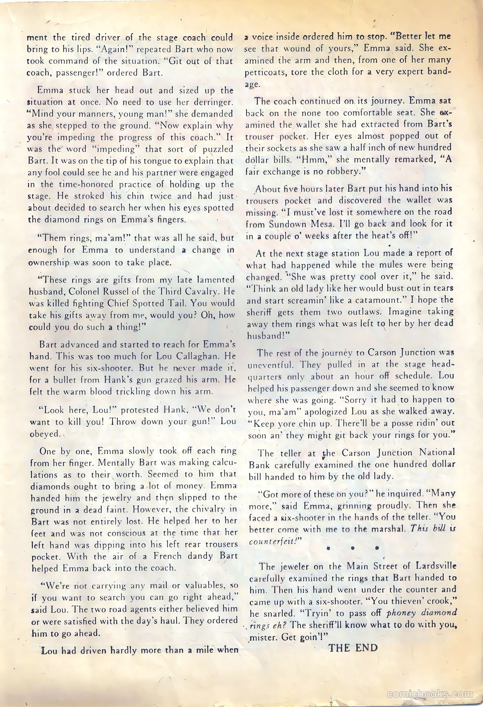 The Hawk #1 (1951) — page 17 of 36