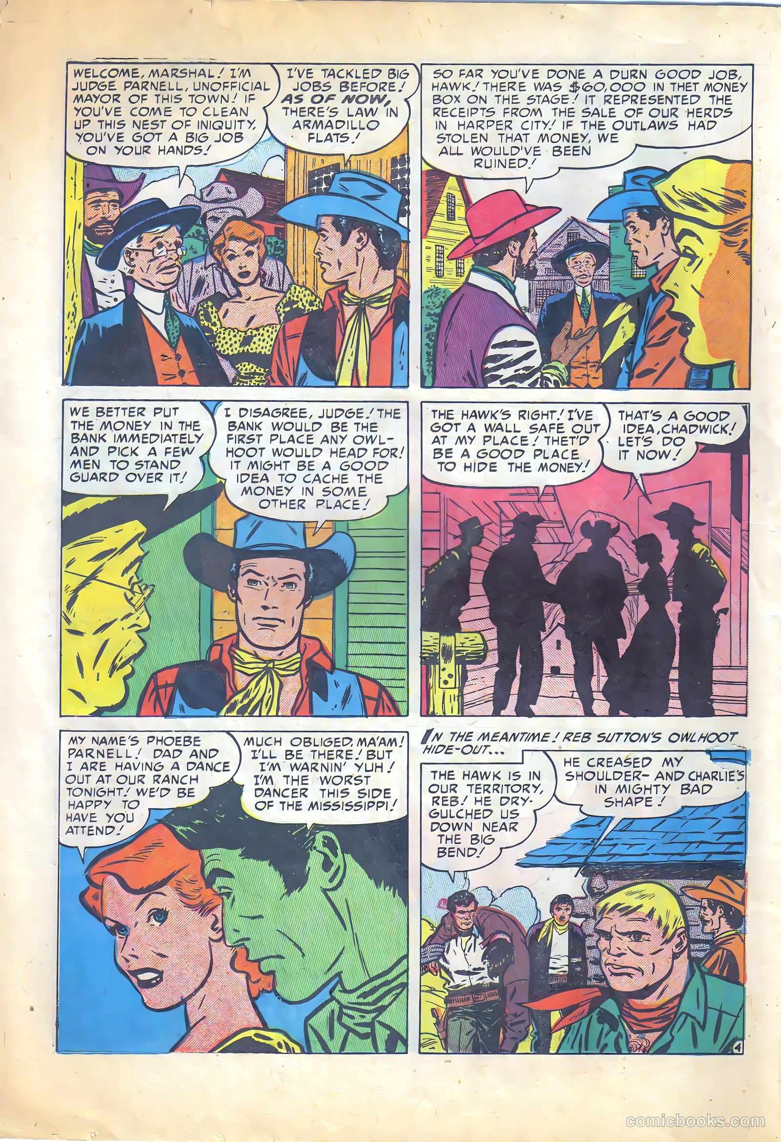 The Hawk #1 (1951) — page 22 of 36