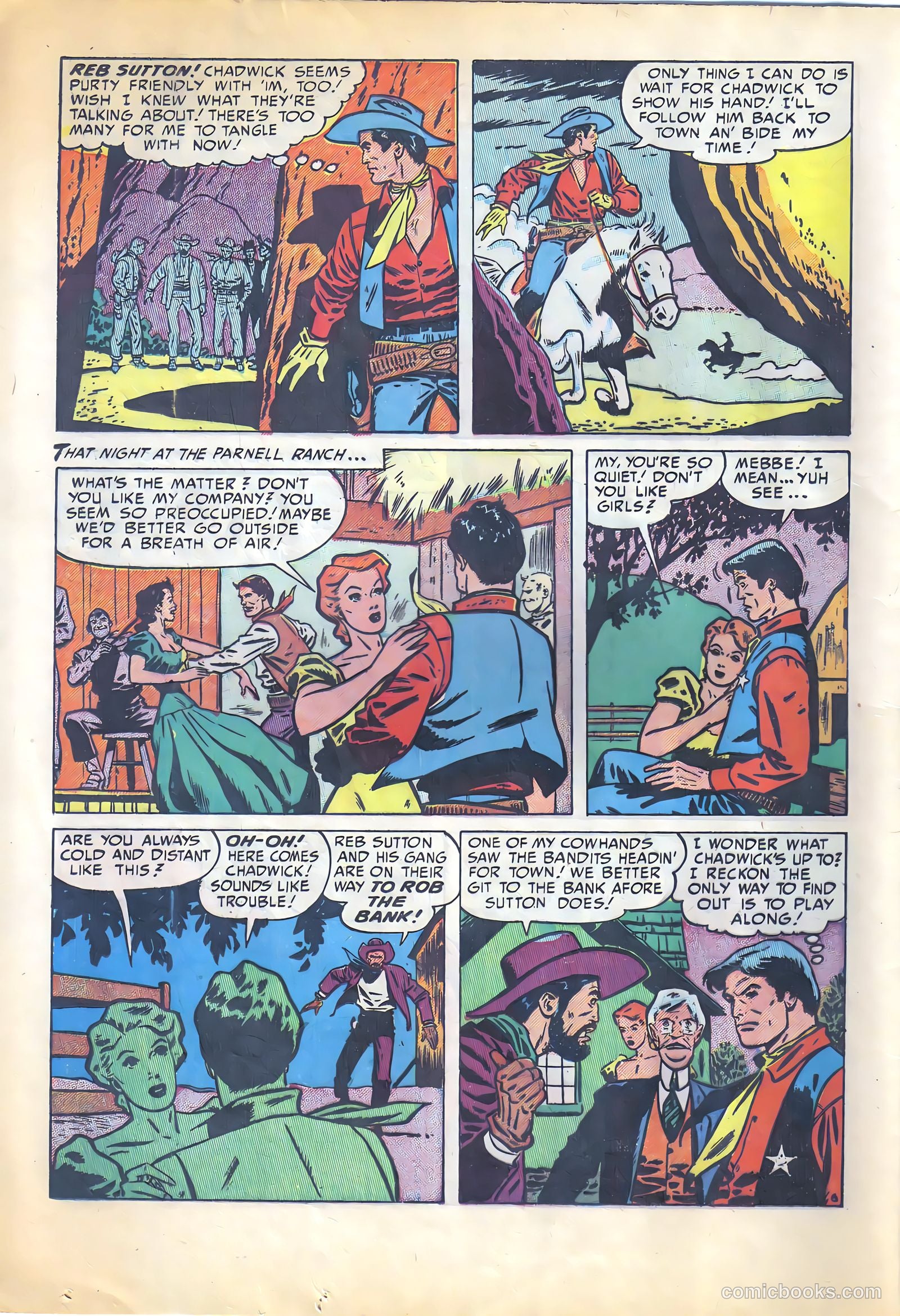 The Hawk #1 (1951) — page 24 of 36
