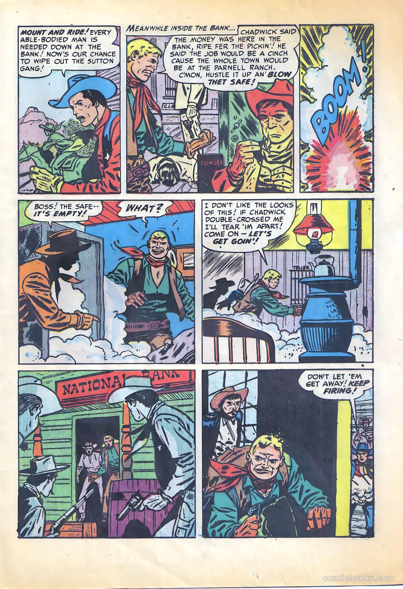 The Hawk #1 (1951) — page 25 of 36