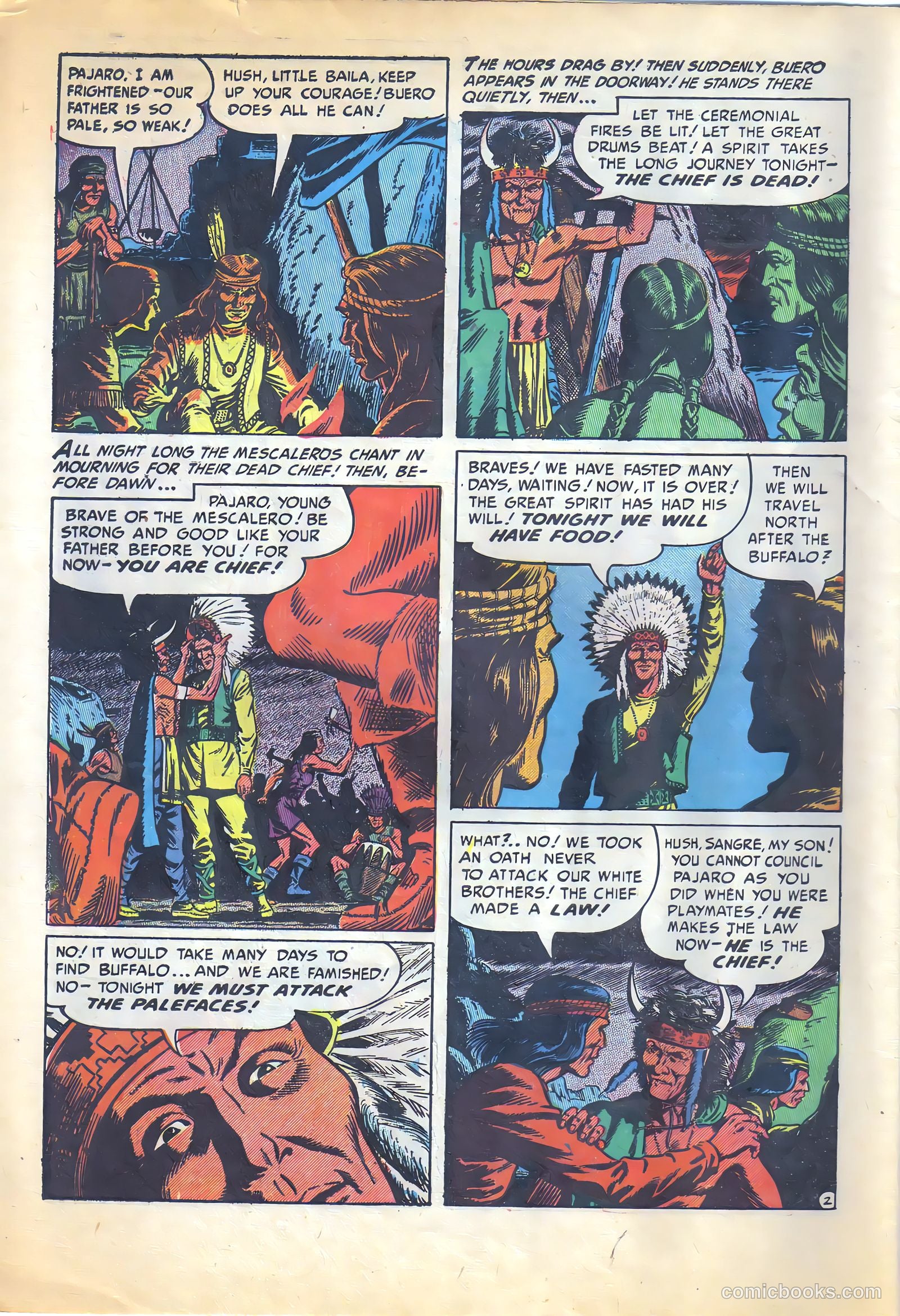 The Hawk #1 (1951) — page 30 of 36
