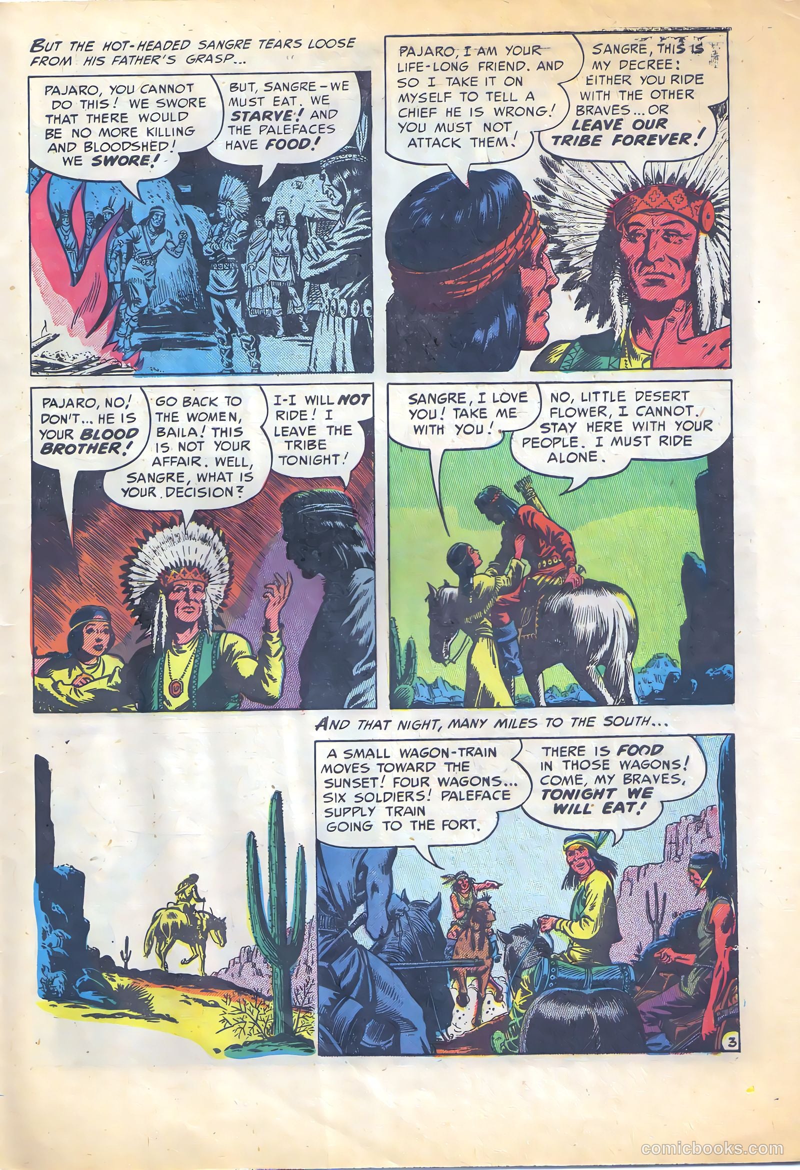 The Hawk #1 (1951) — page 31 of 36
