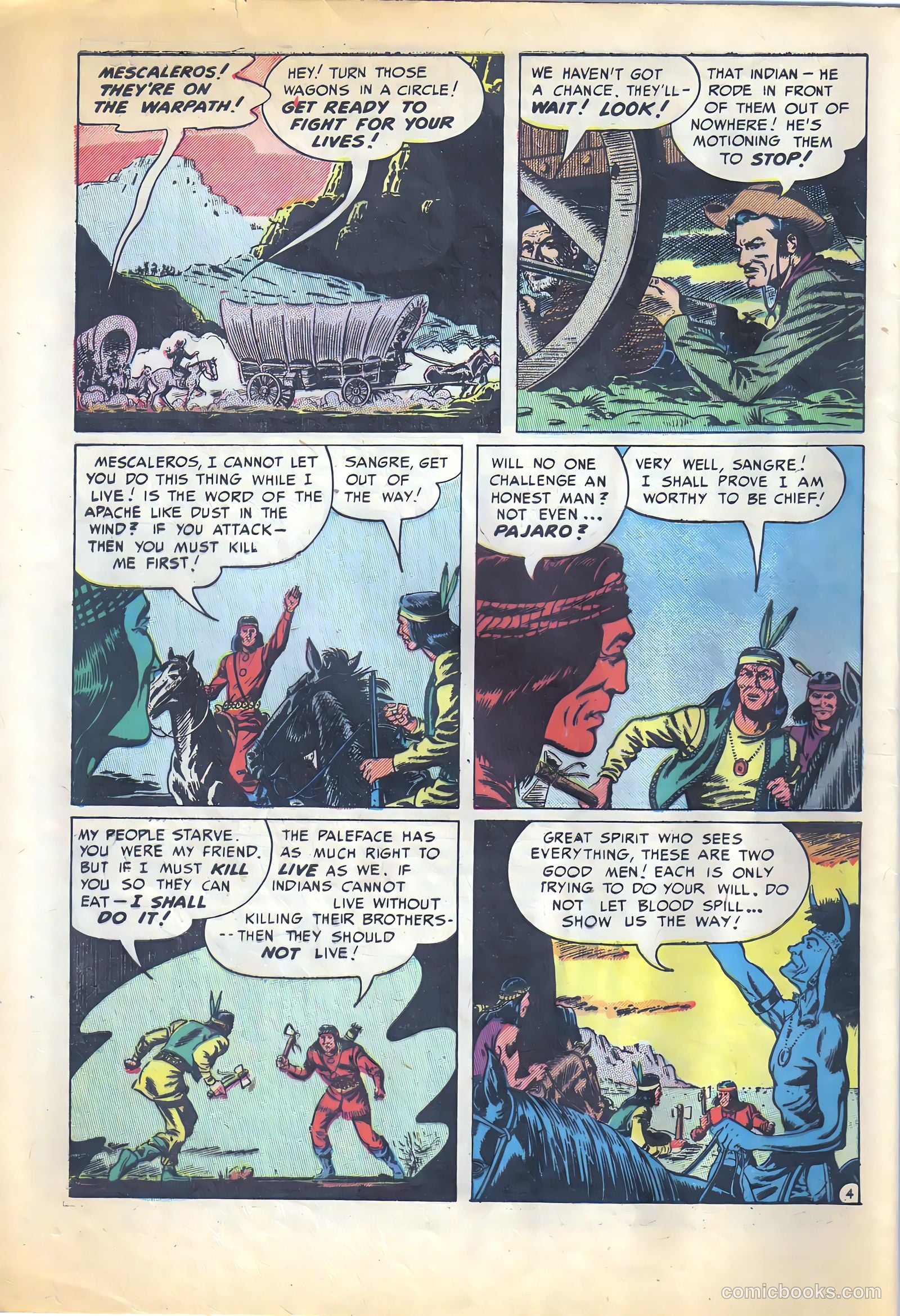 The Hawk #1 (1951) — page 32 of 36