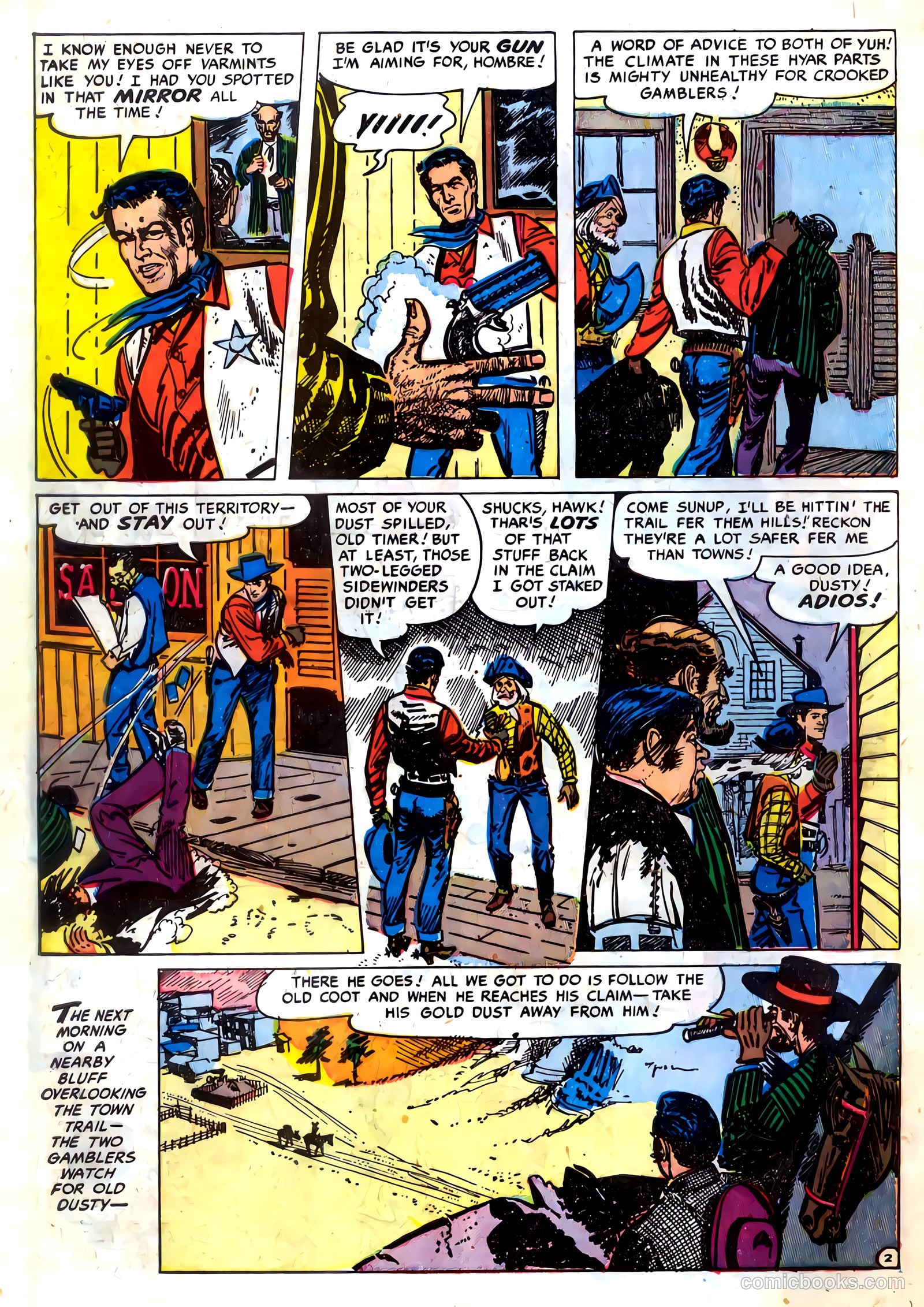 The Hawk #10 (1955) — page 4 of 36