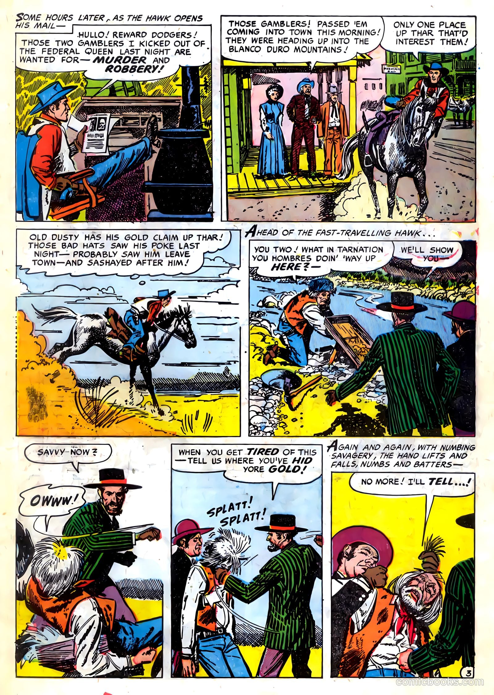 The Hawk #10 (1955) — page 5 of 36
