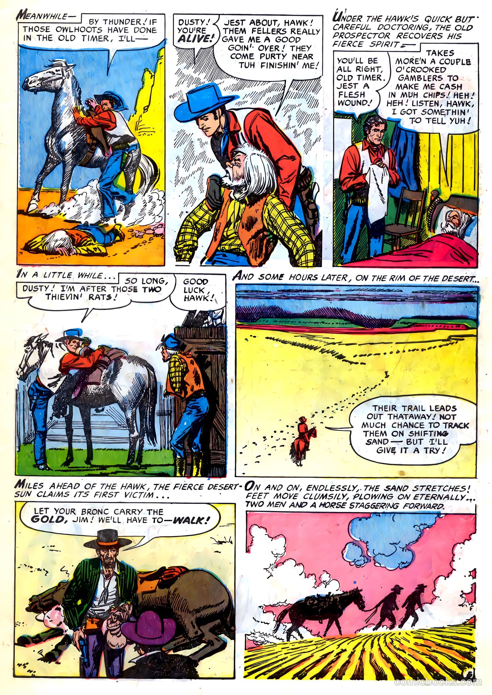 The Hawk #10 (1955) — page 7 of 36