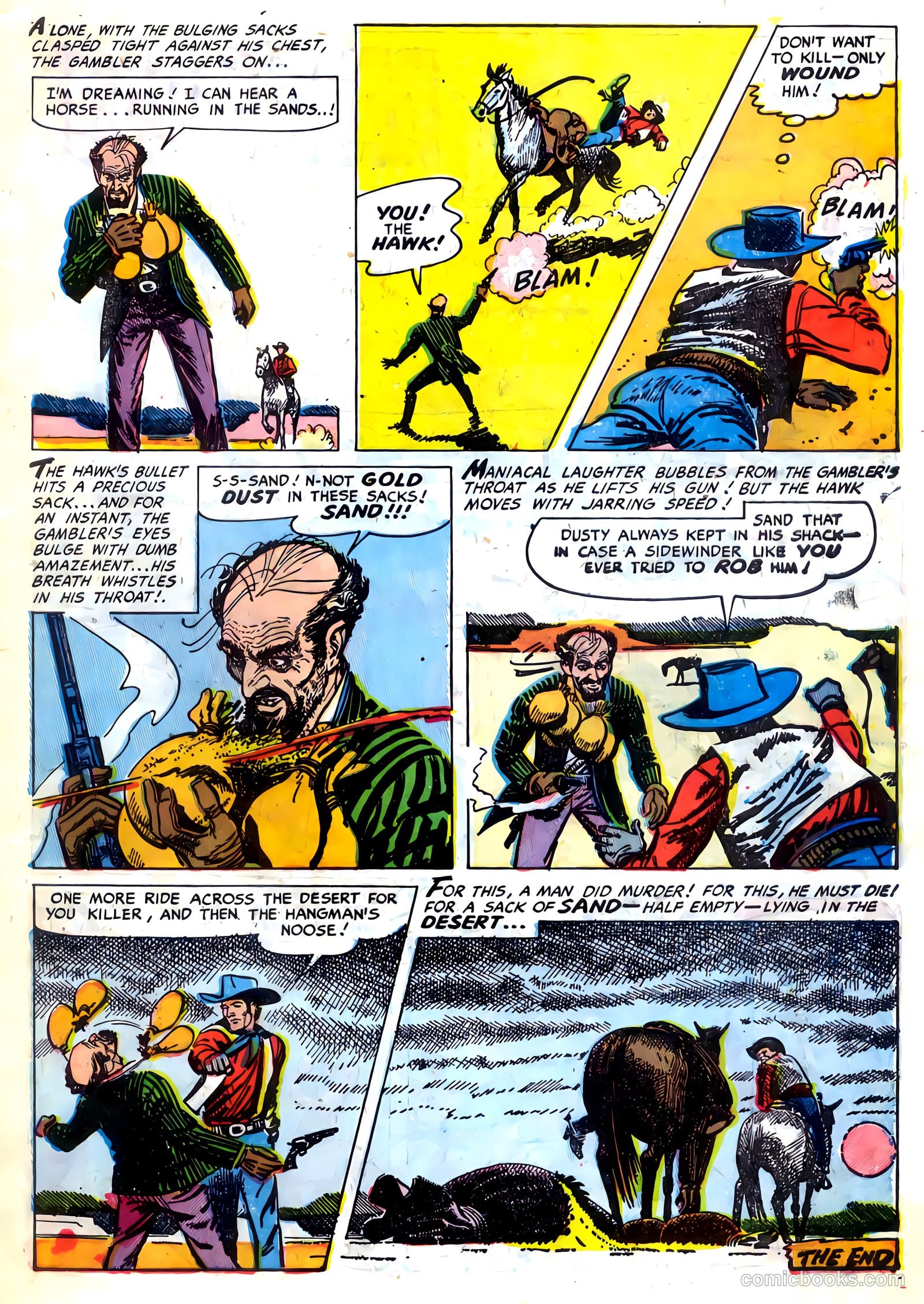 The Hawk #10 (1955) — page 9 of 36