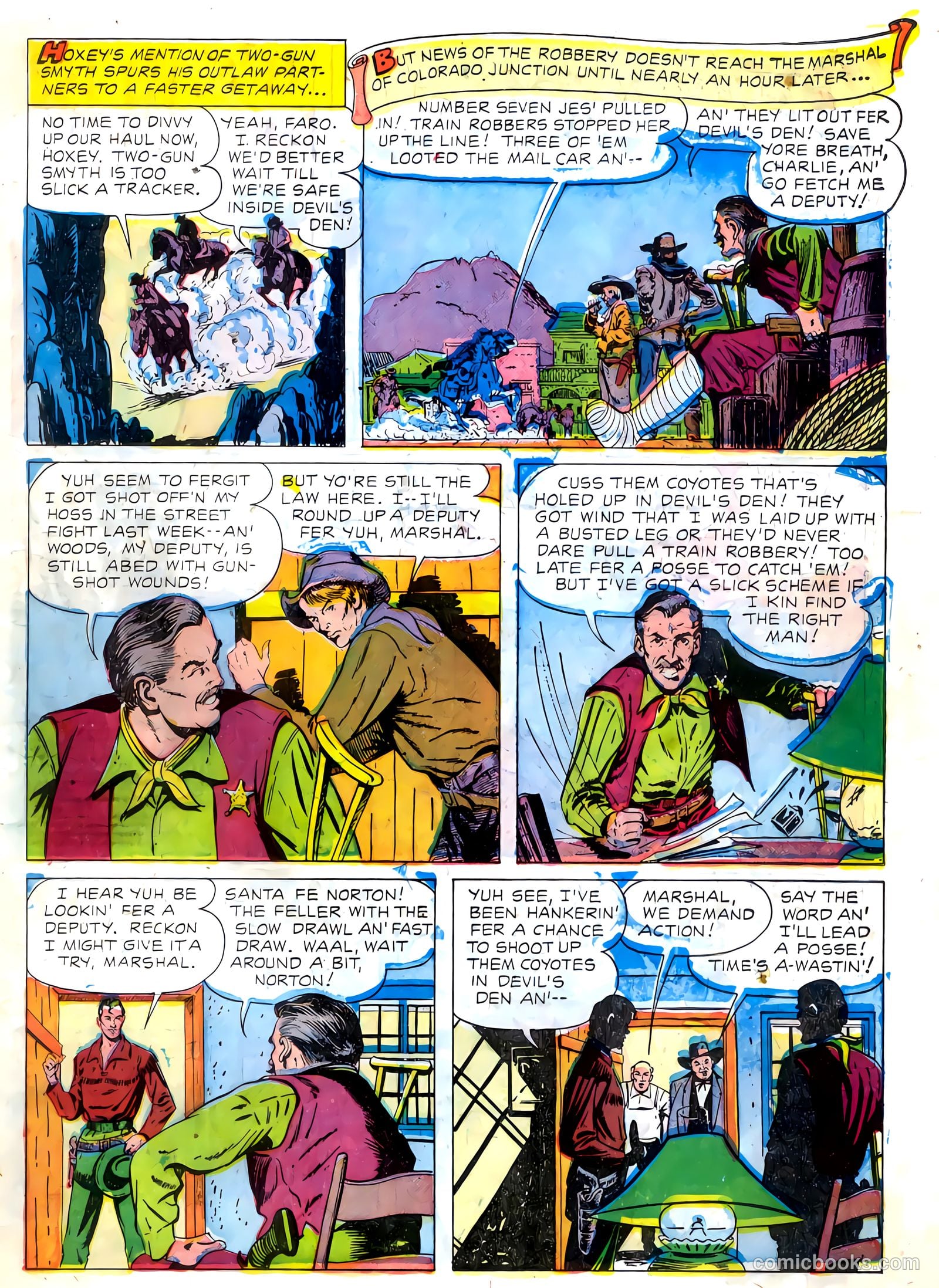 The Hawk #10 (1955) — page 11 of 36