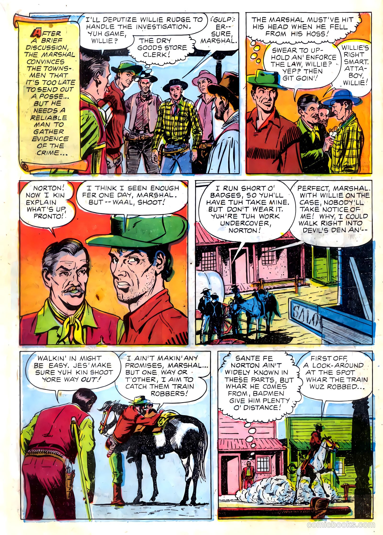 The Hawk #10 (1955) — page 12 of 36