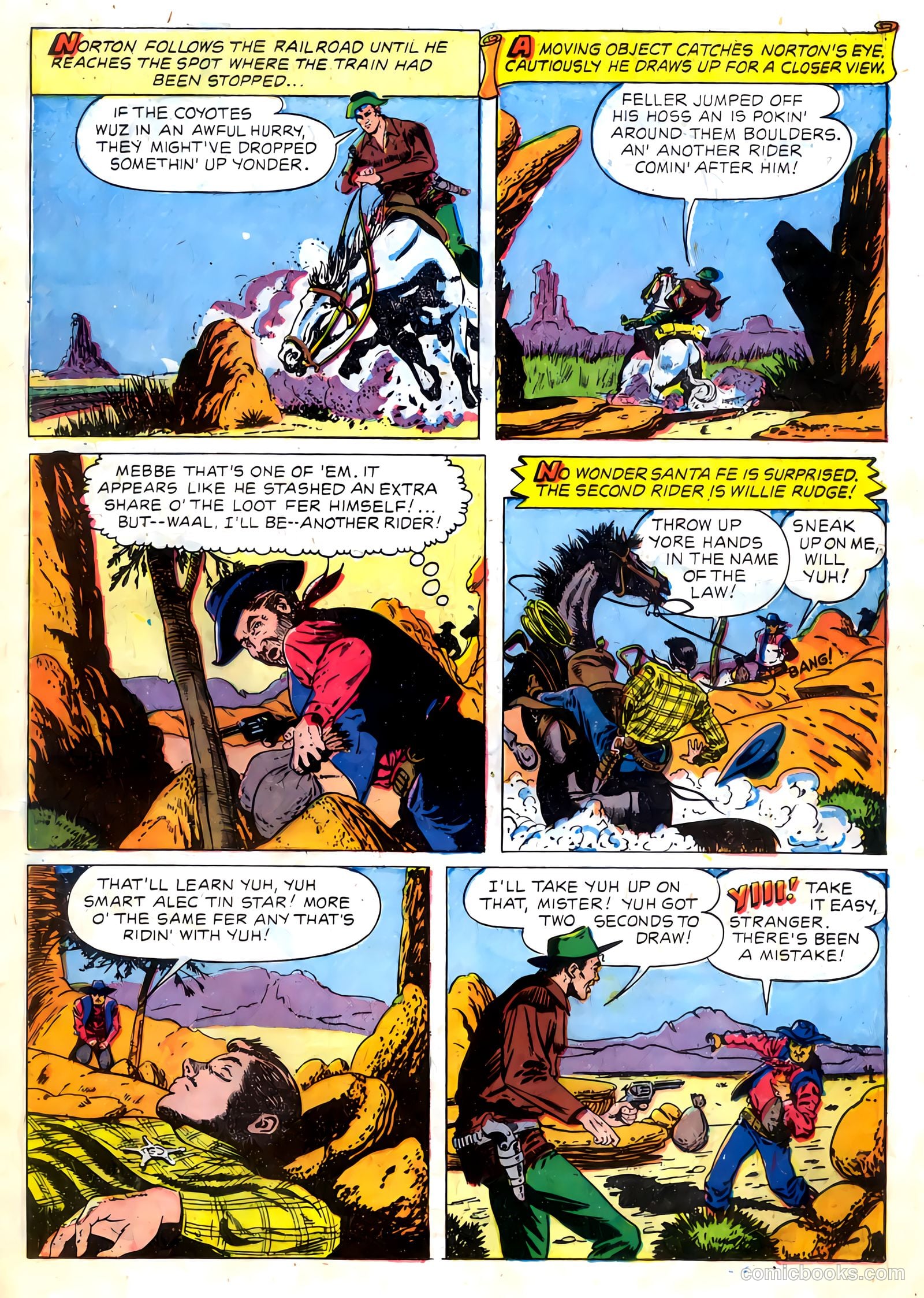 The Hawk #10 (1955) — page 13 of 36