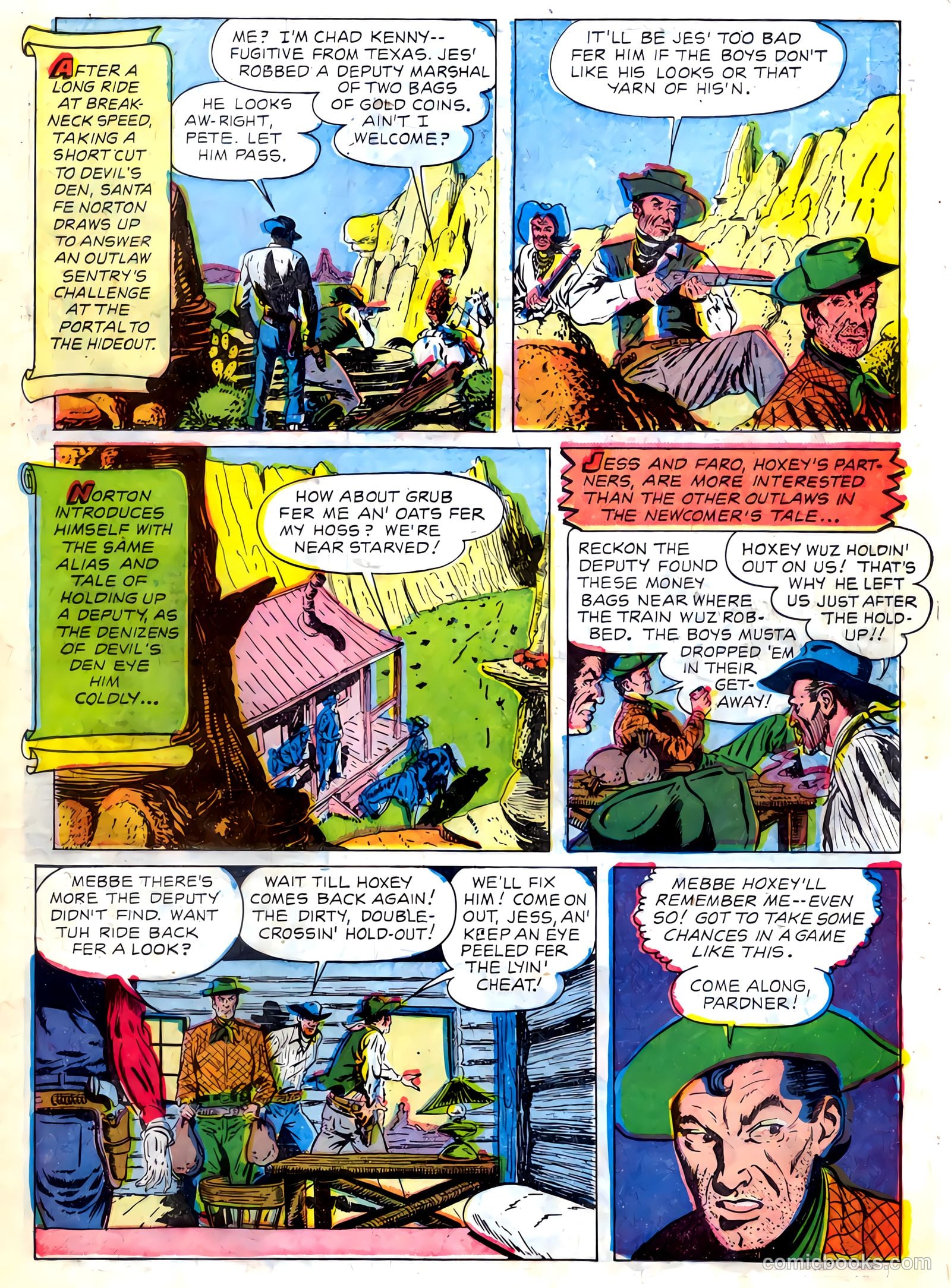 The Hawk #10 (1955) — page 15 of 36
