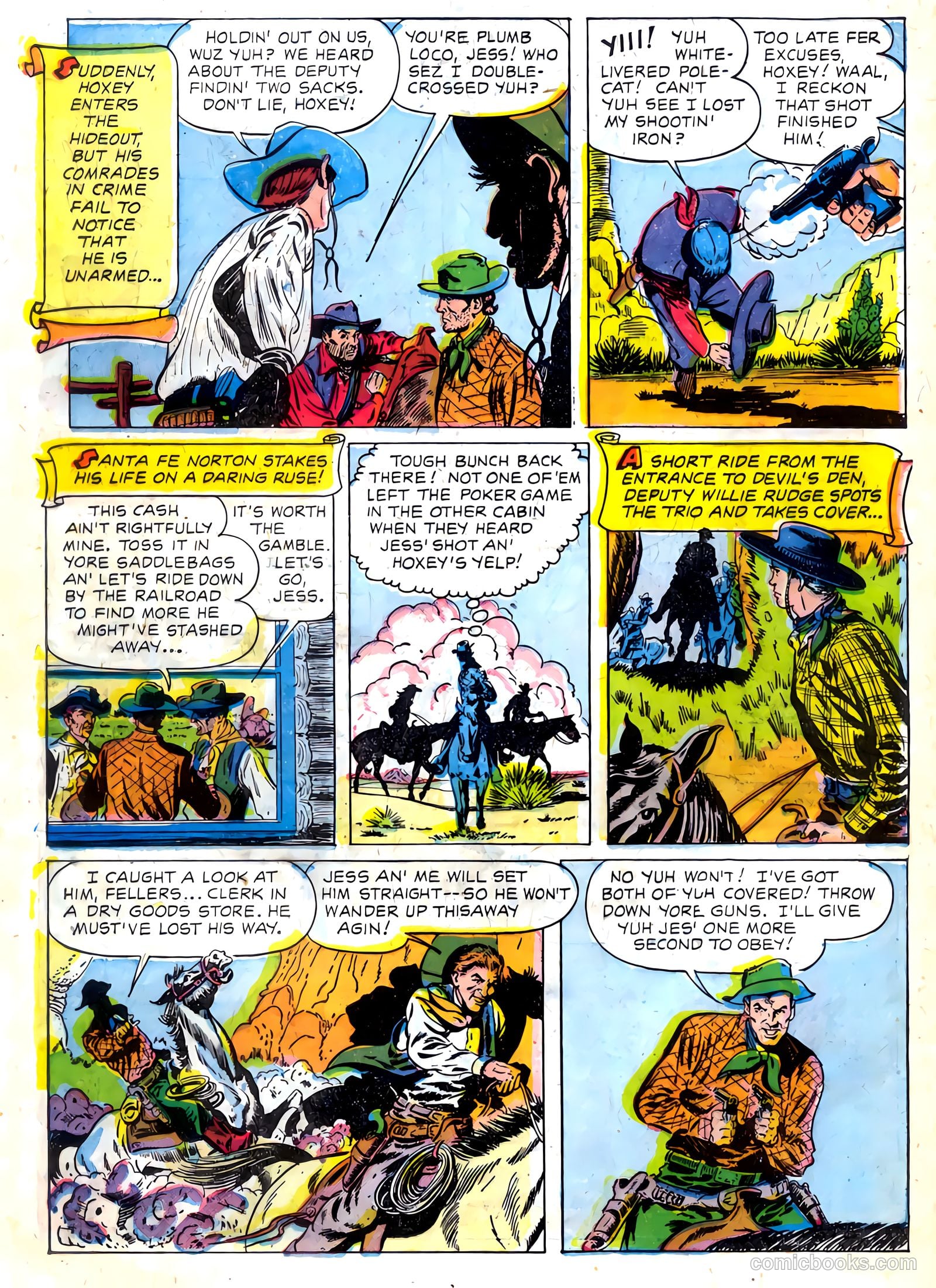 The Hawk #10 (1955) — page 16 of 36