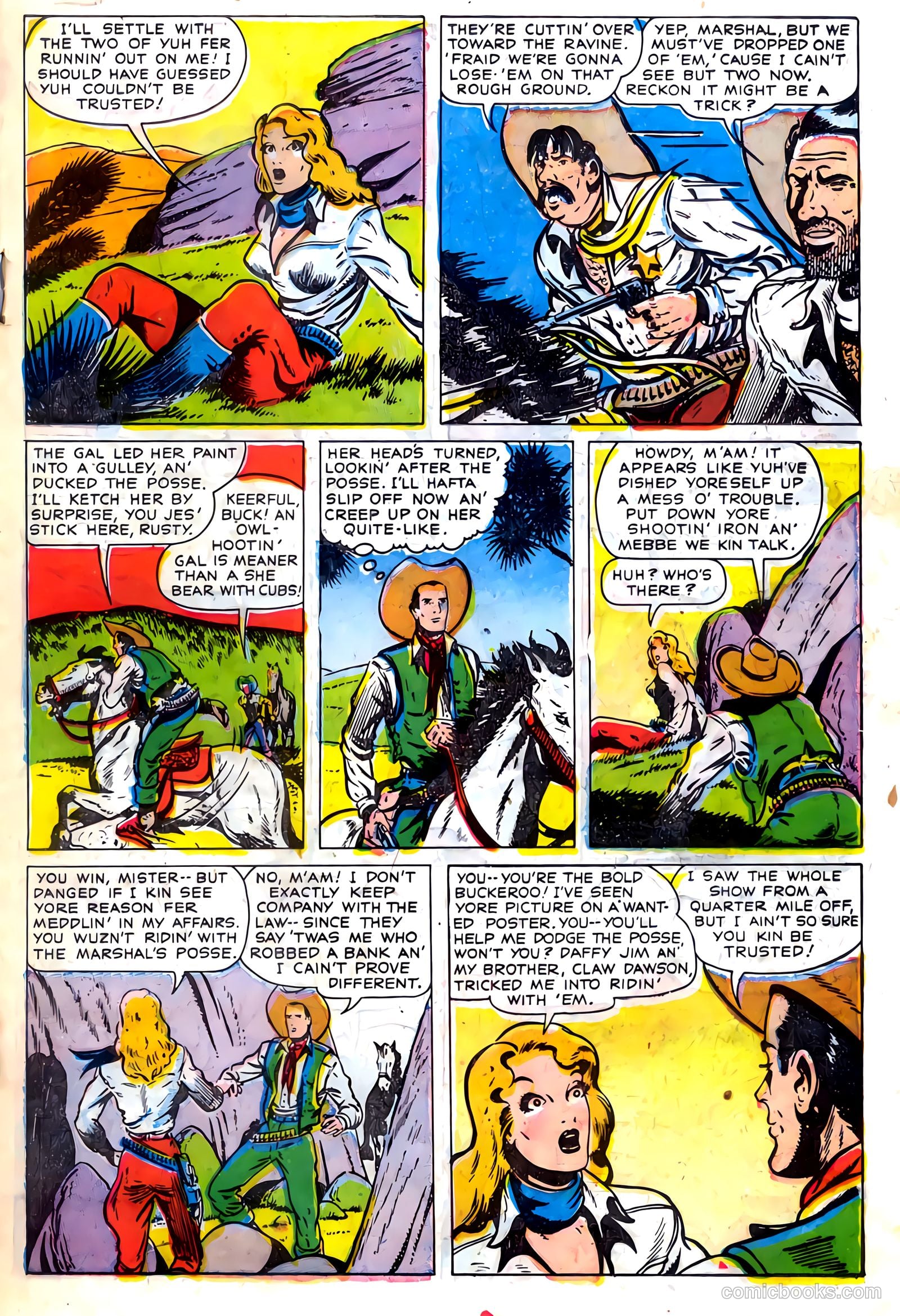 The Hawk #10 (1955) — page 19 of 36