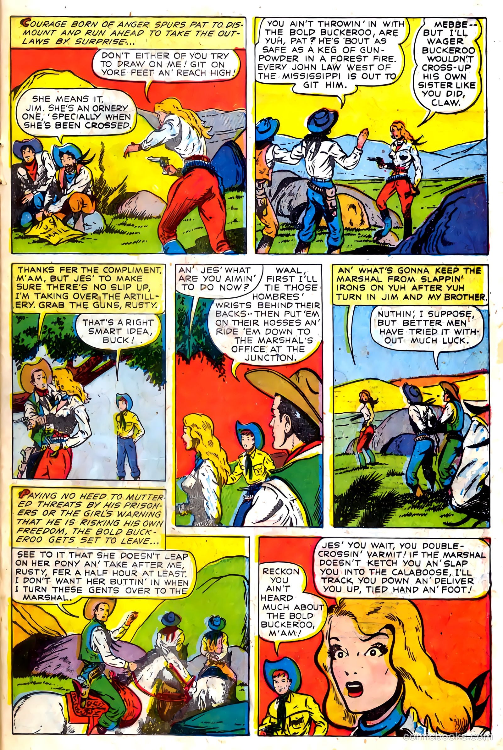 The Hawk #10 (1955) — page 21 of 36