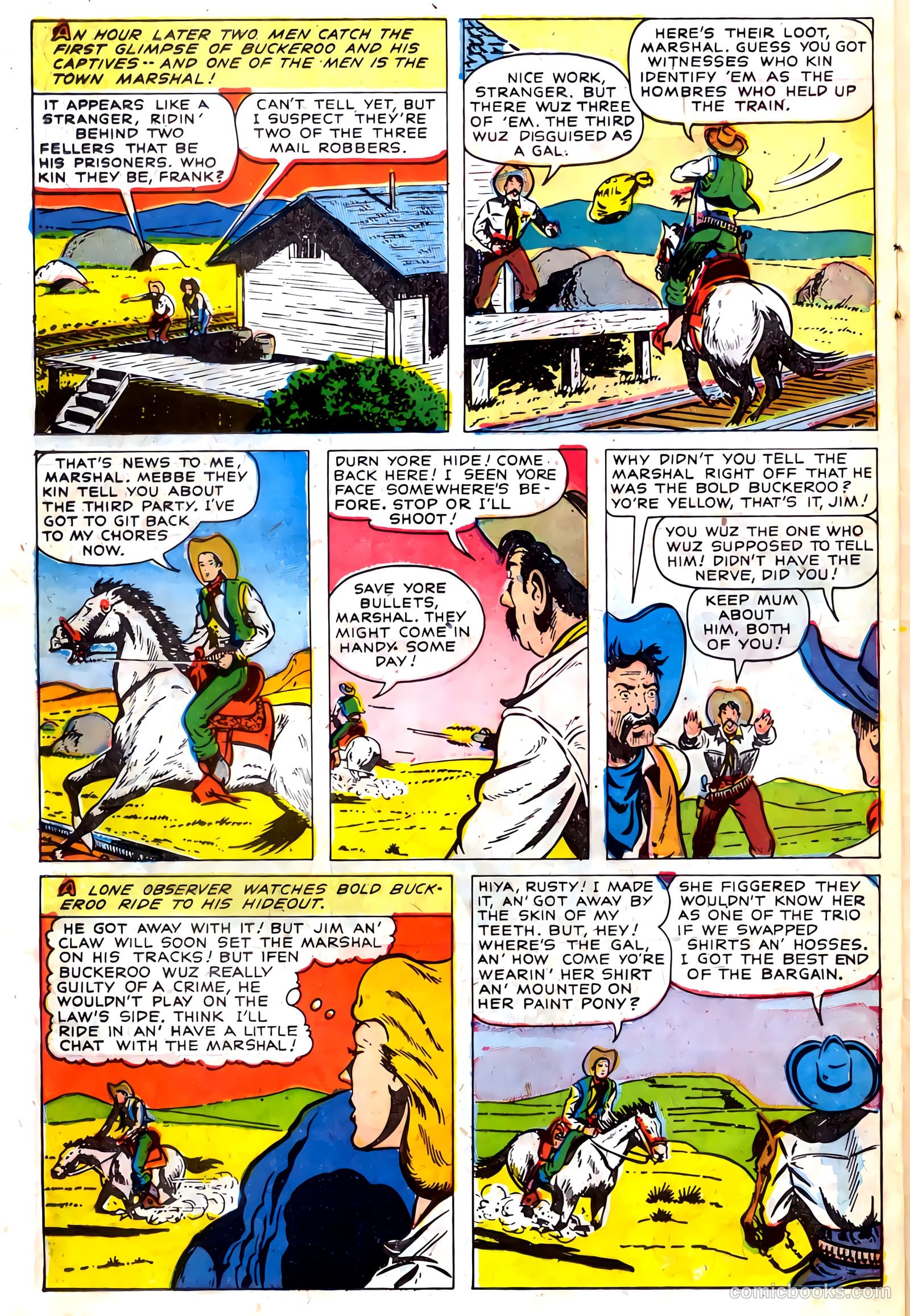 The Hawk #10 (1955) — page 22 of 36