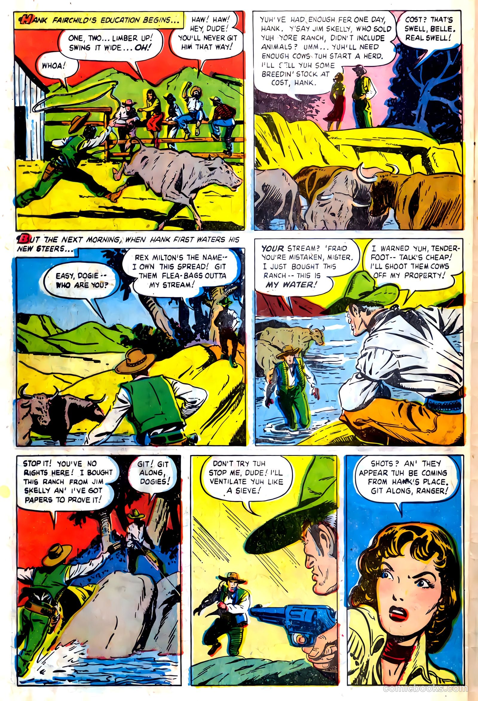 The Hawk #10 (1955) — page 28 of 36