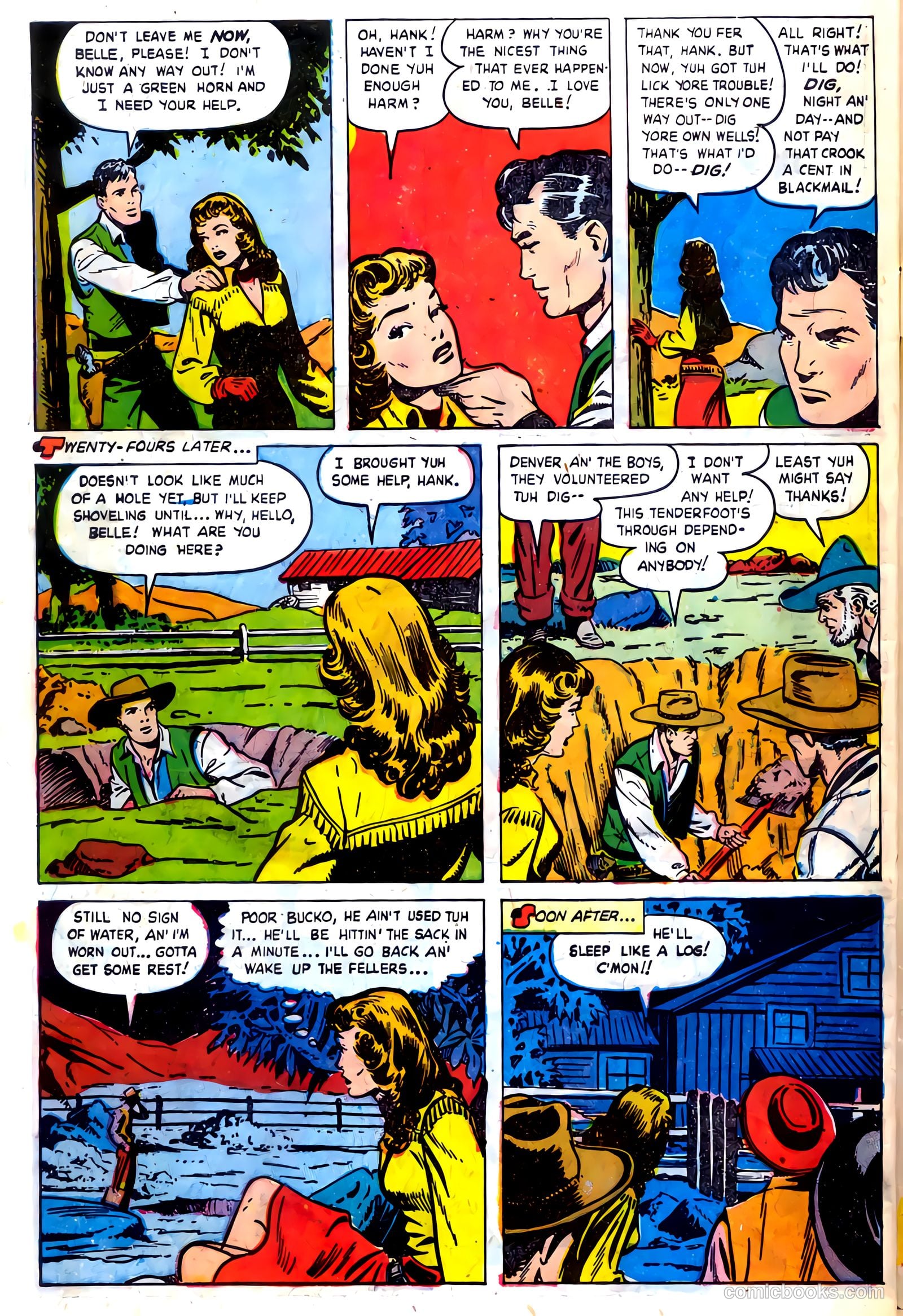 The Hawk #10 (1955) — page 30 of 36