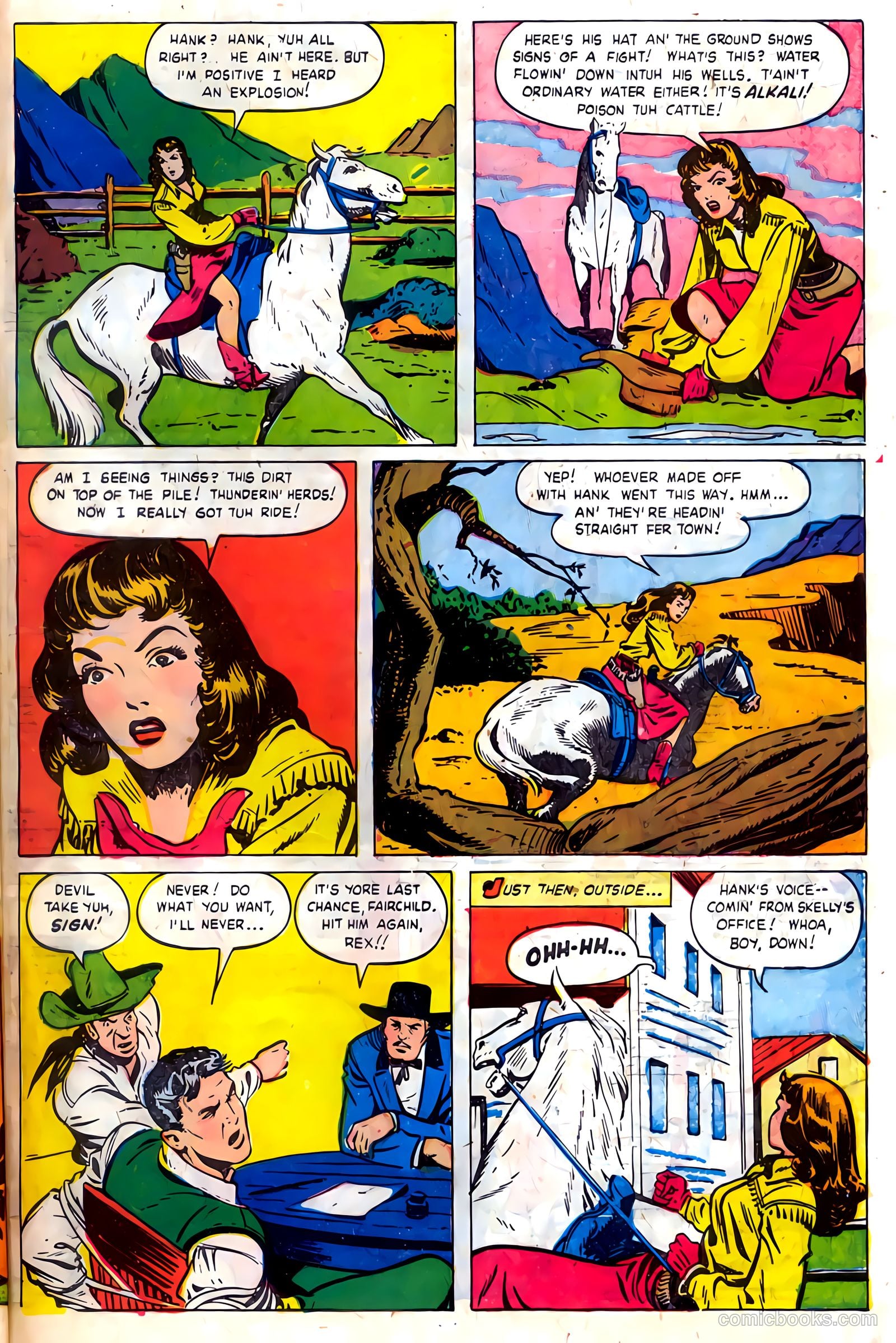 The Hawk #10 (1955) — page 33 of 36
