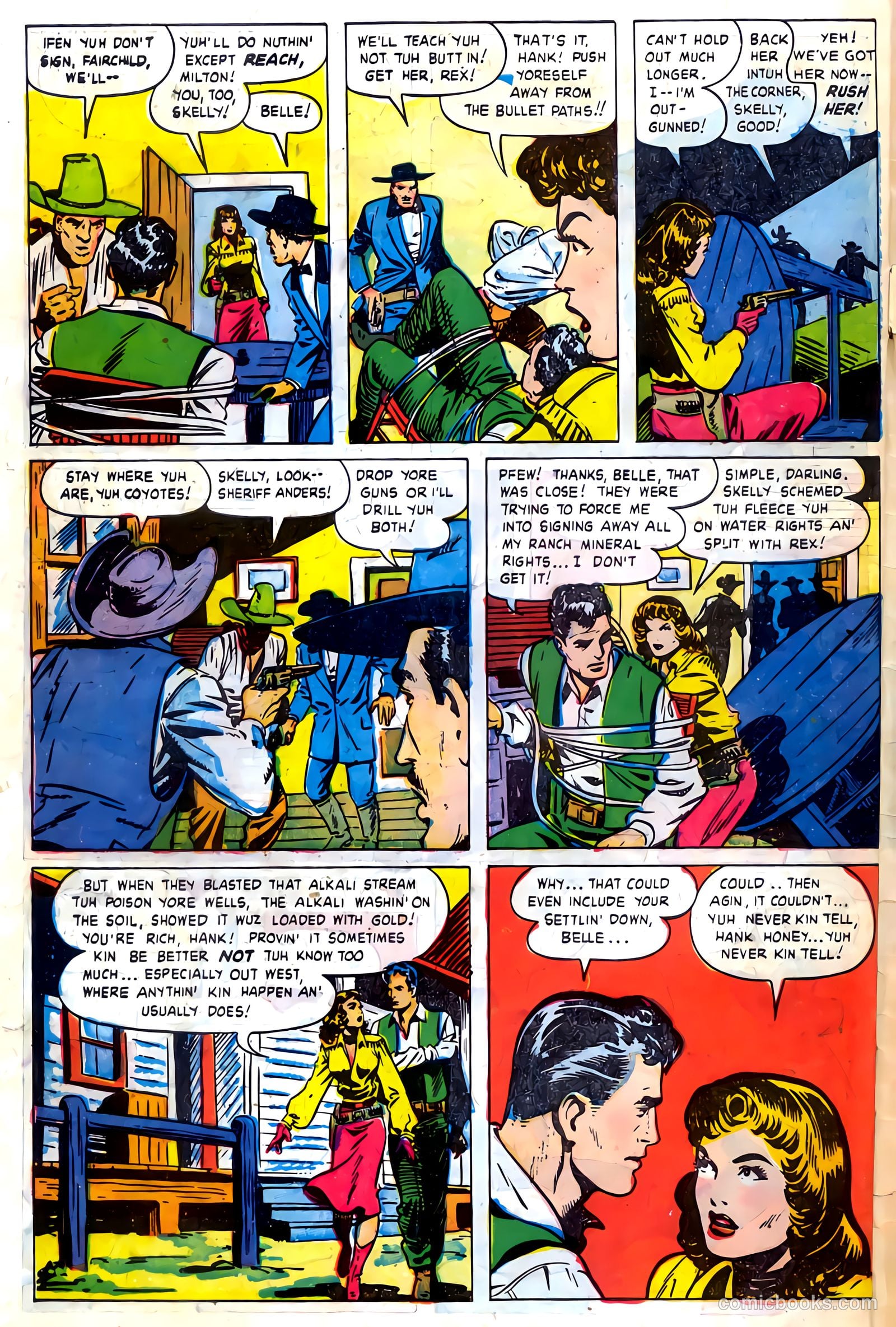 The Hawk #10 (1955) — page 34 of 36