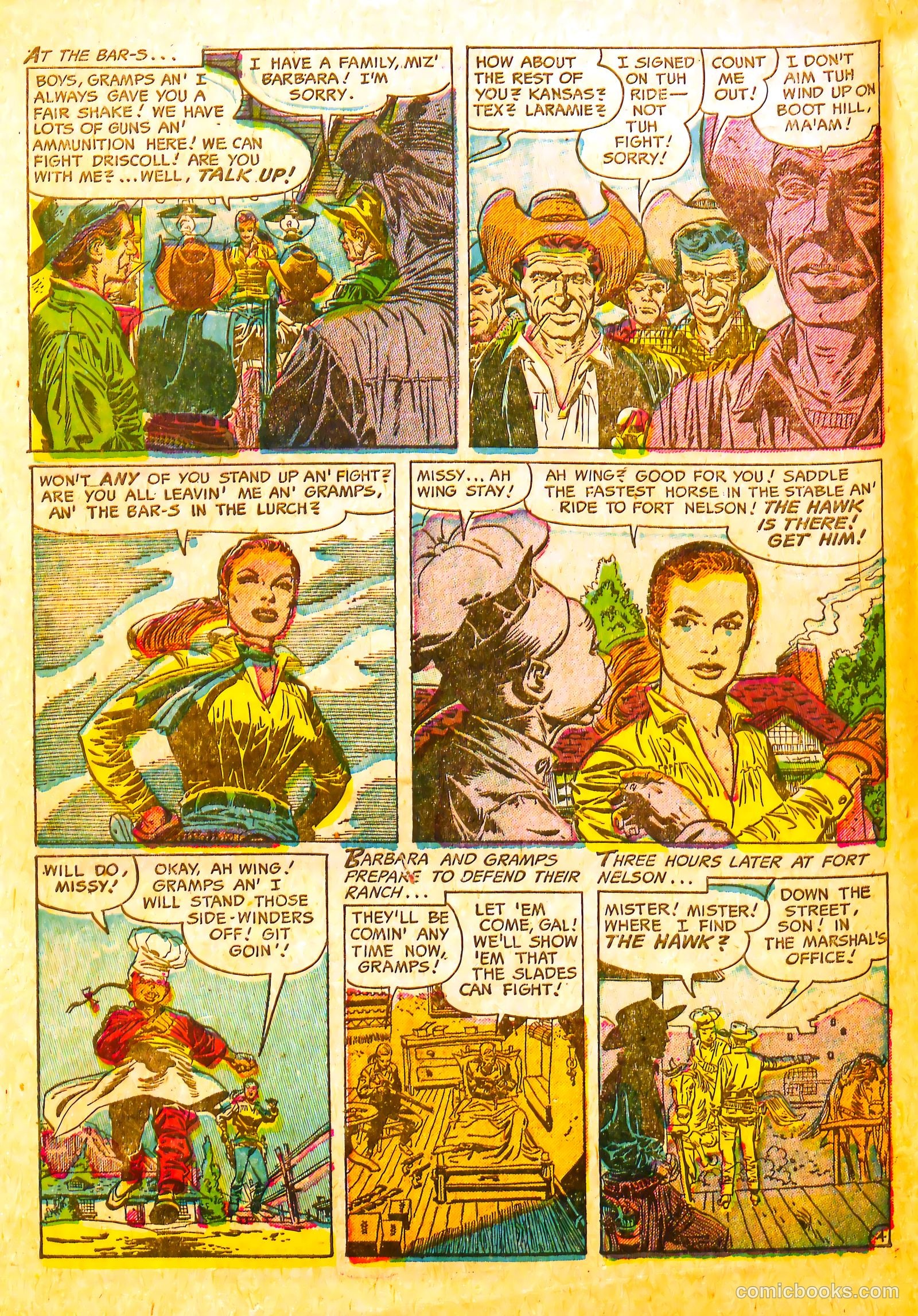 The Hawk #11 (1955) — page 6 of 36