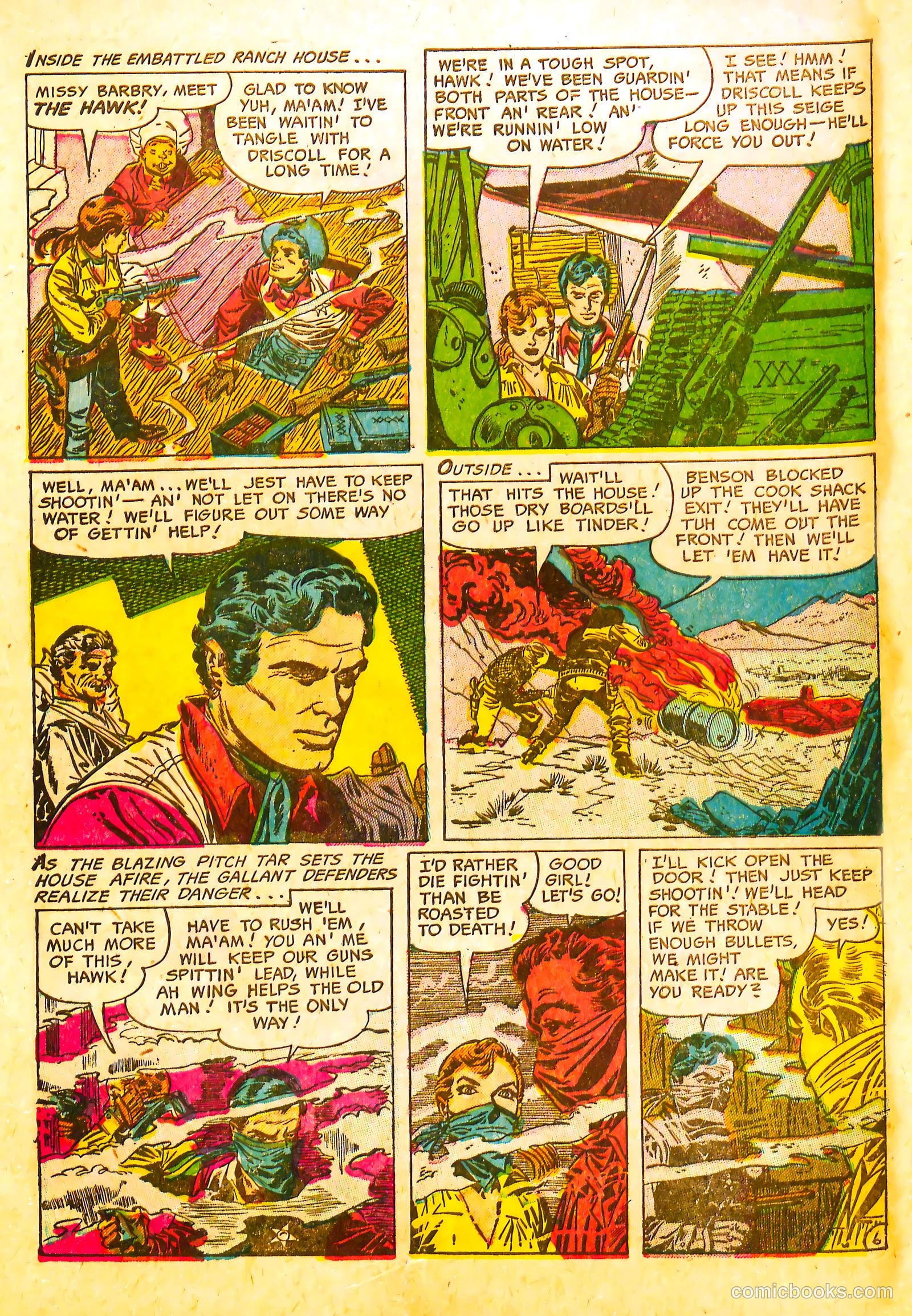 The Hawk #11 (1955) — page 8 of 36