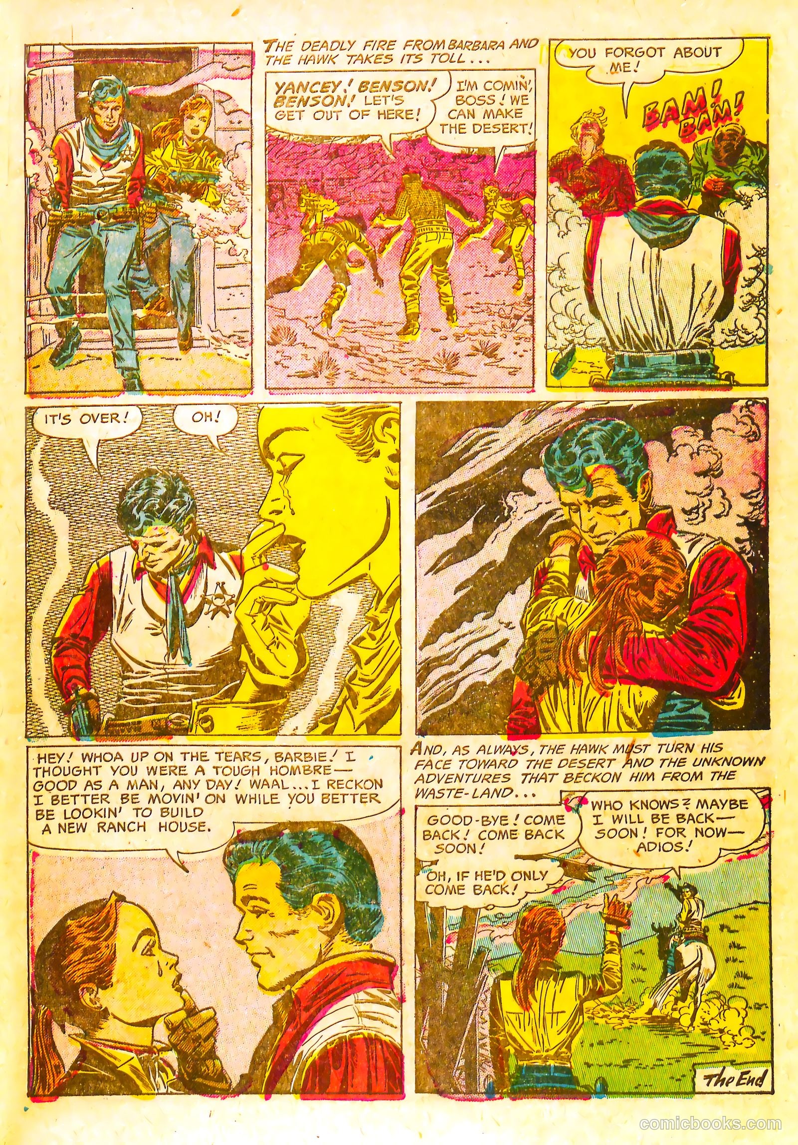 The Hawk #11 (1955) — page 9 of 36