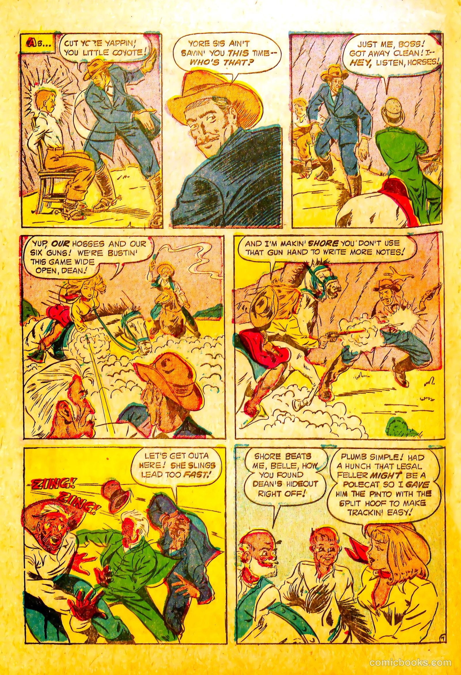 The Hawk #11 (1955) — page 22 of 36