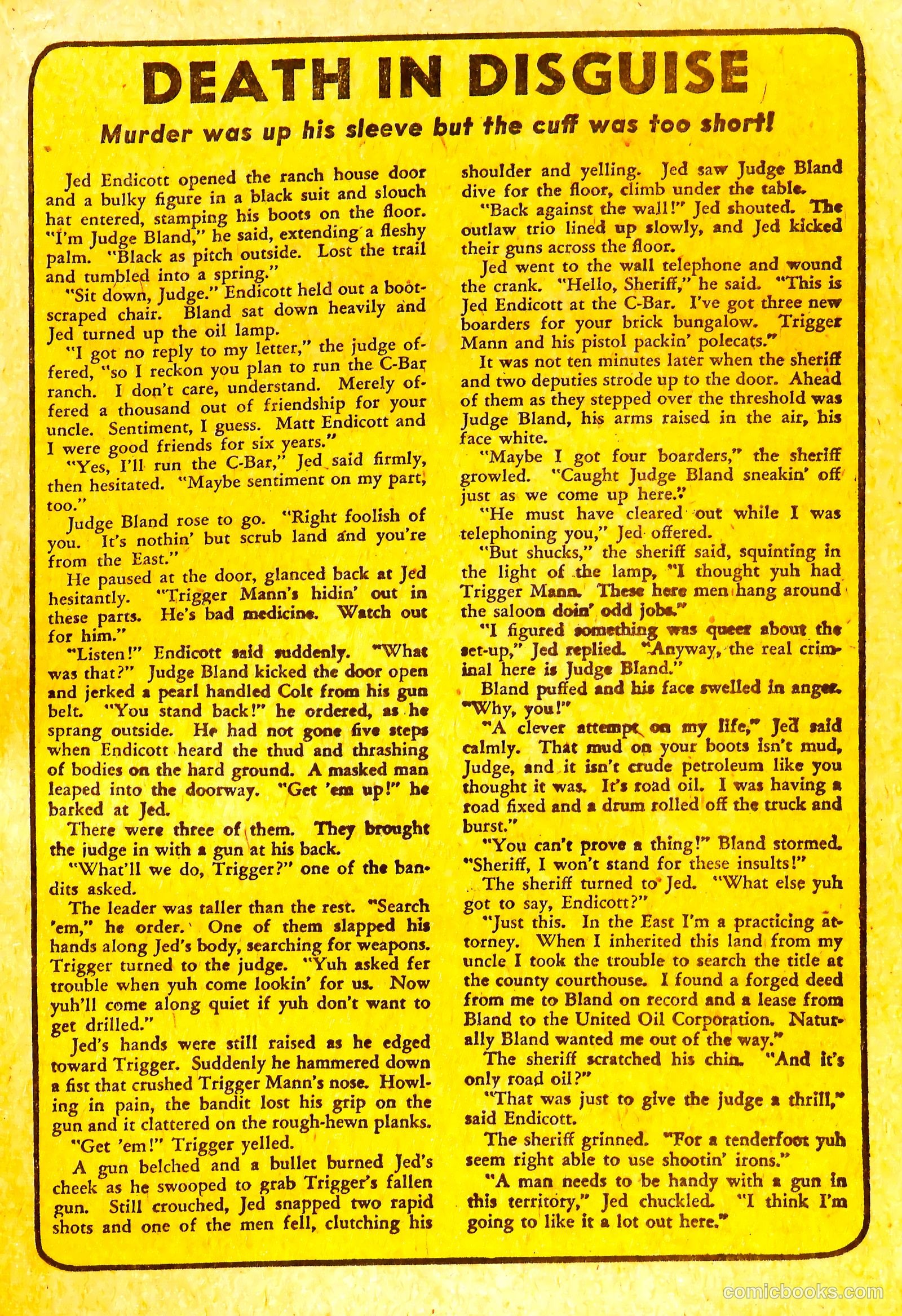 The Hawk #11 (1955) — page 23 of 36