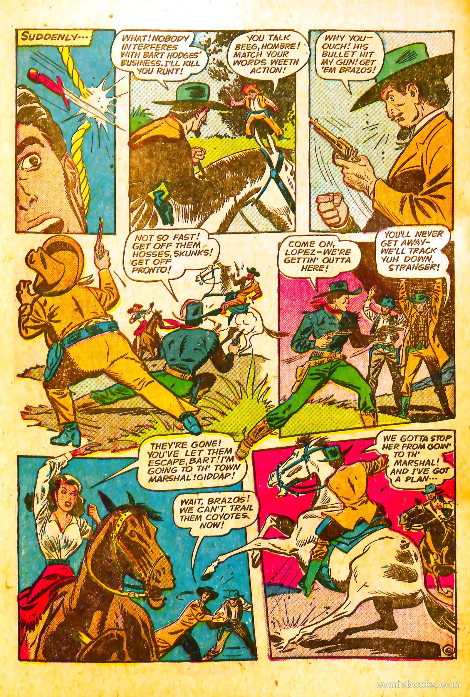 The Hawk #11 (1955) — page 30 of 36