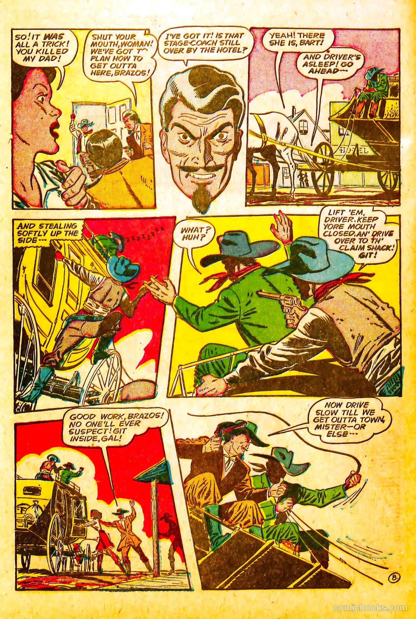 The Hawk #11 (1955) — page 32 of 36