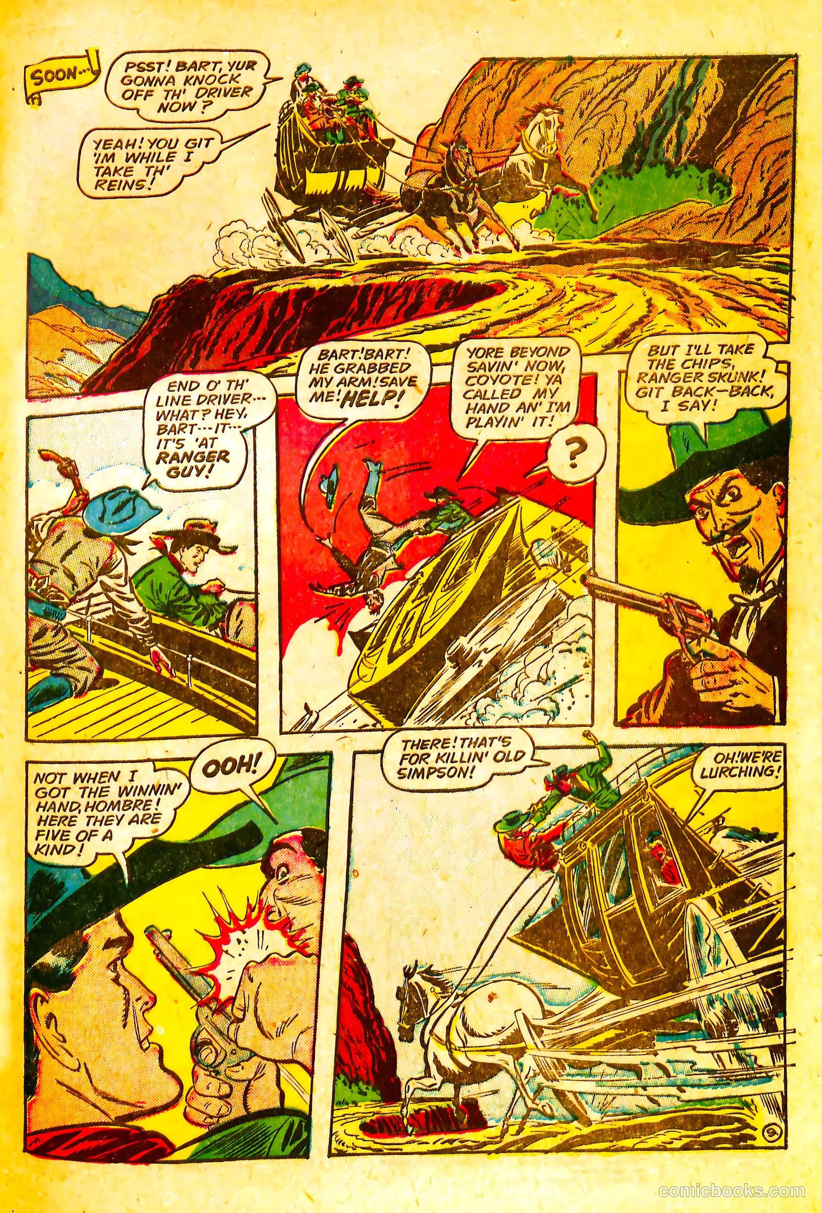 The Hawk #11 (1955) — page 33 of 36