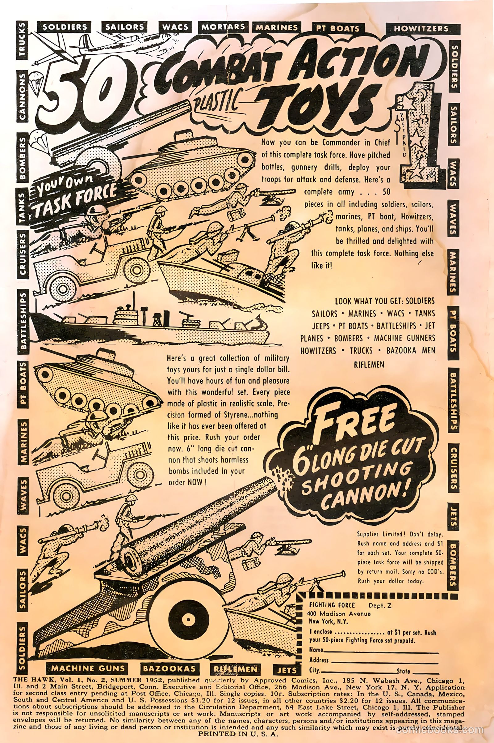 The Hawk #2 (1952) — page 2 of 36