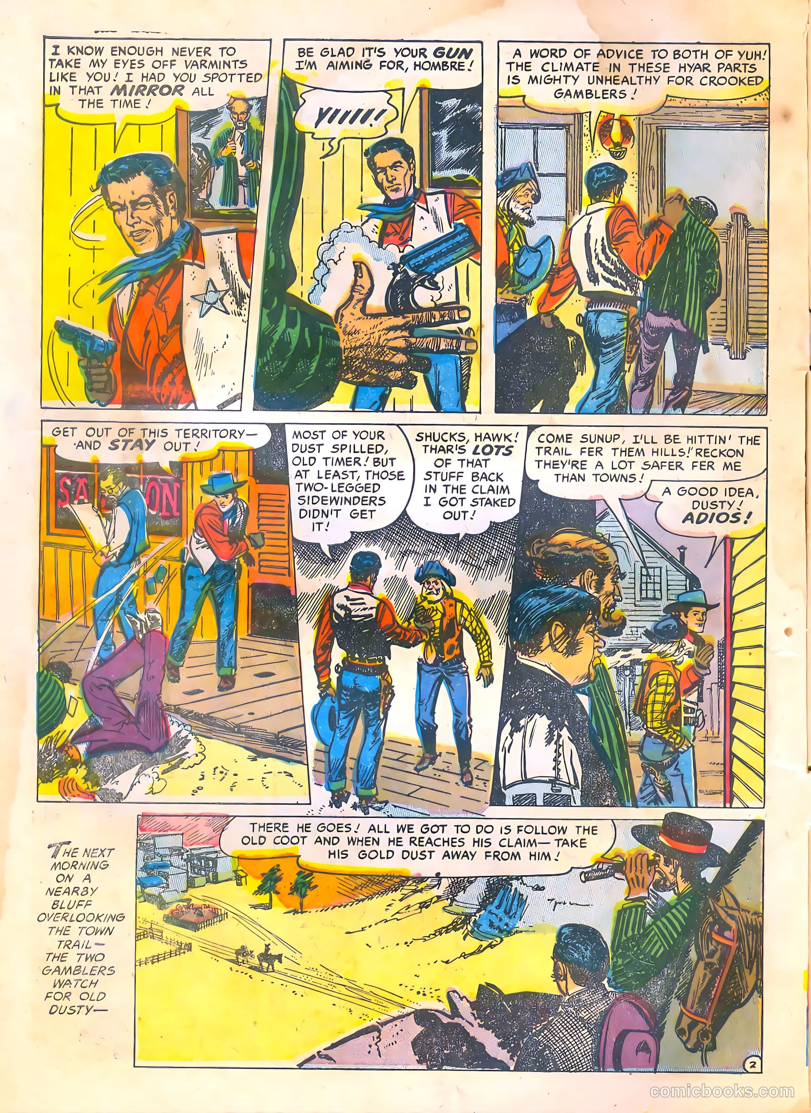 The Hawk #2 (1952) — page 4 of 36